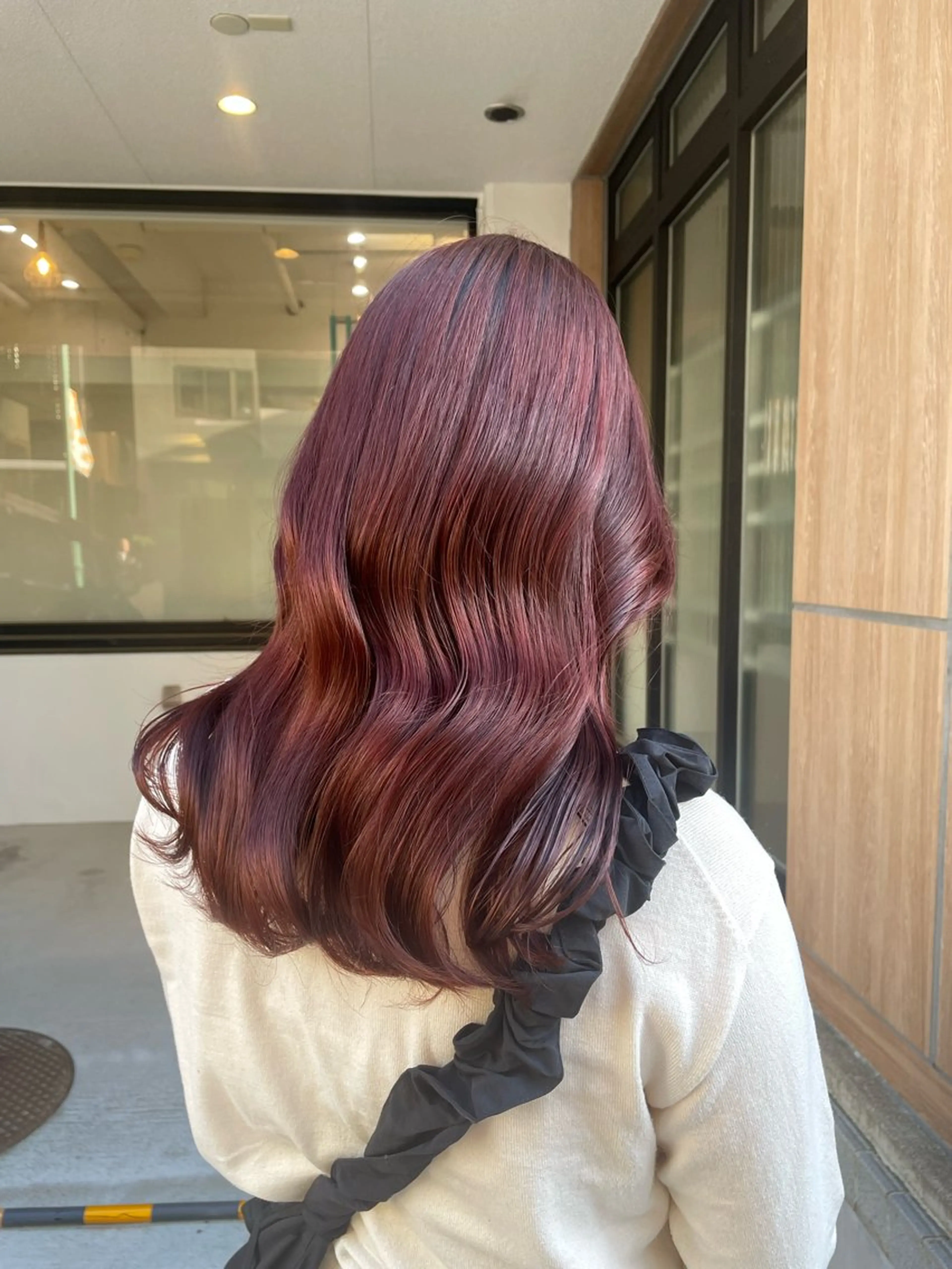 【✨️平日限定✨️】ブリーチなしWカラー➕超音波トリートメント(♡カット追加+¥2,000)の写真