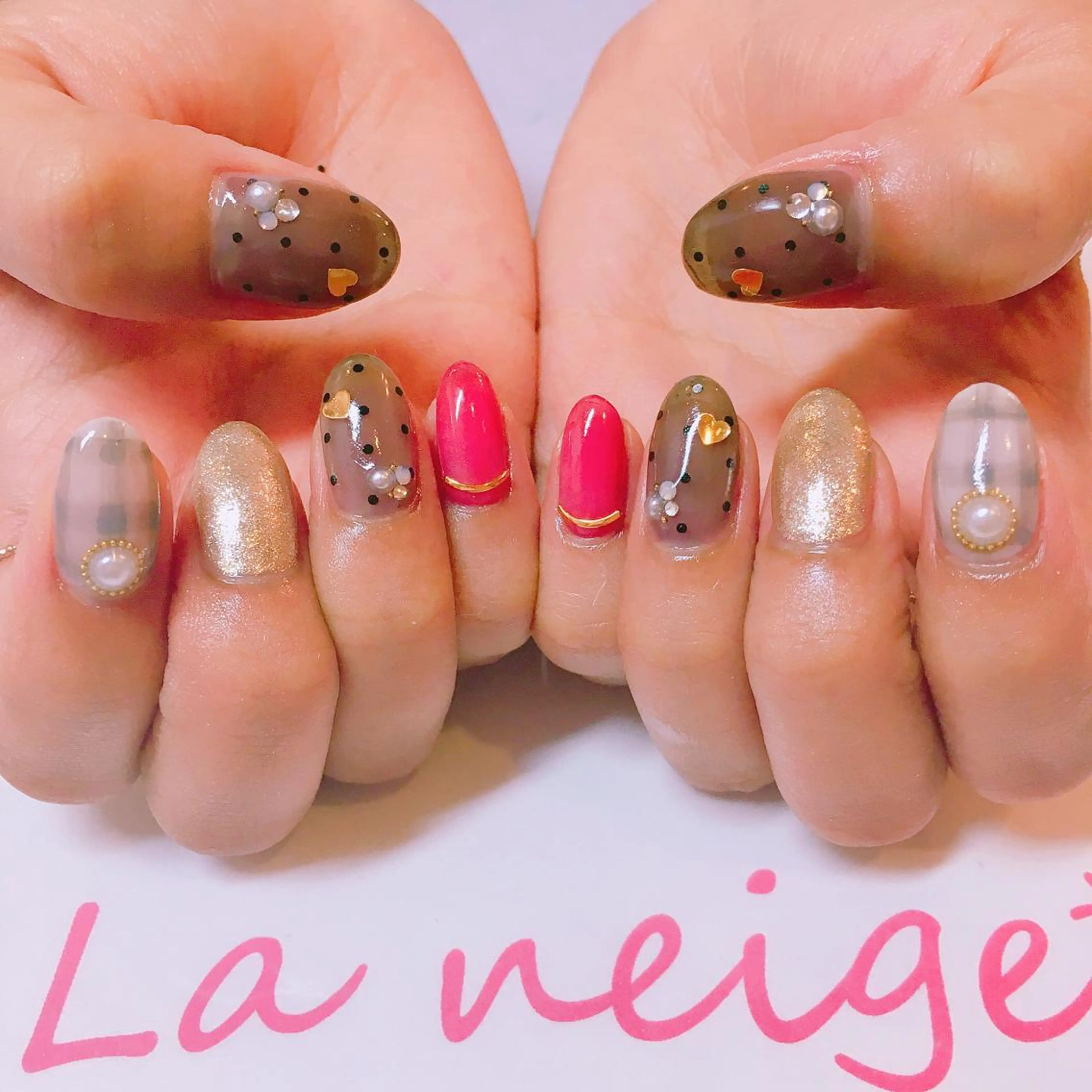 ネイル La neige* yuki 🐩🌙のネイルデザイン