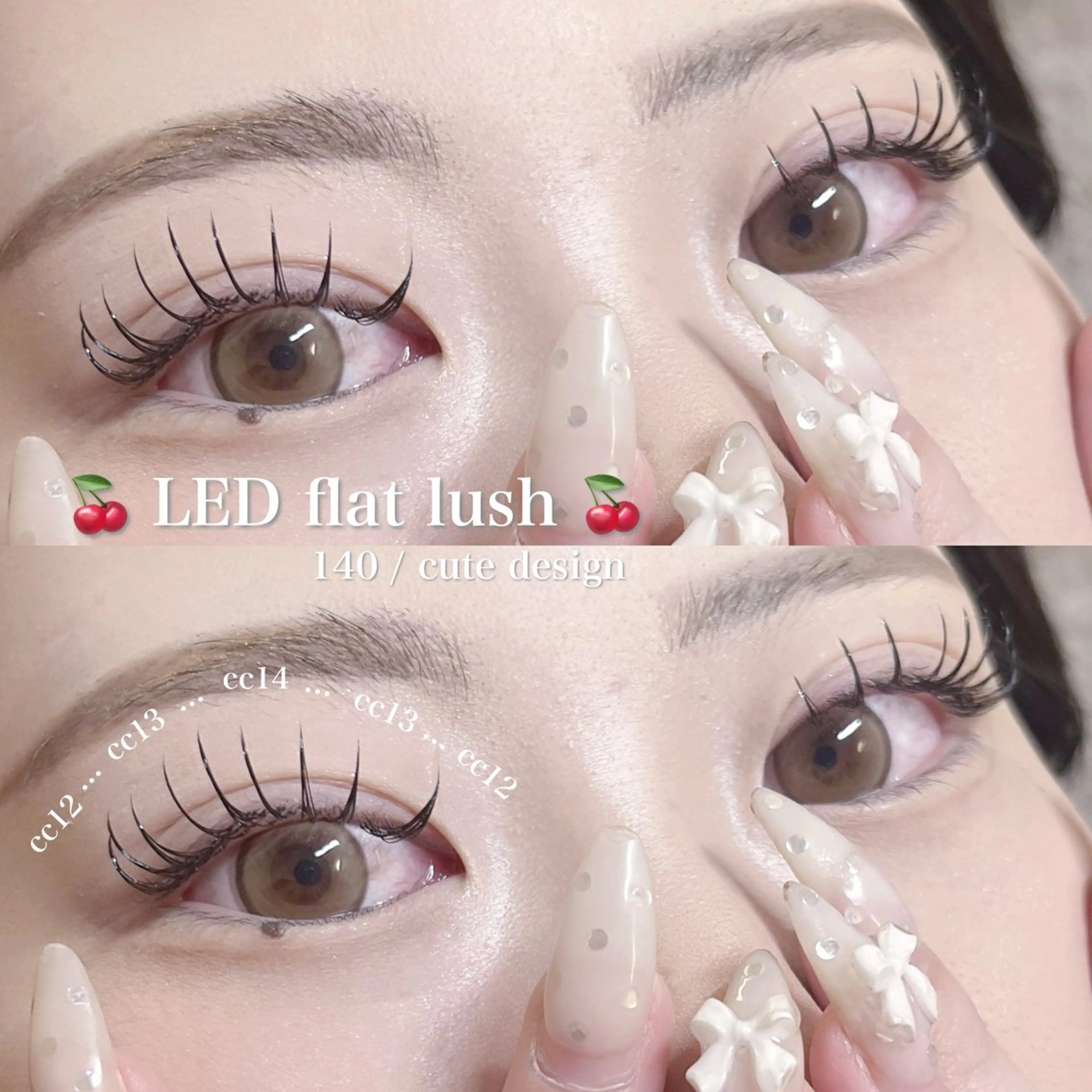 マツエク・マツパ キュート Lila すはらのマツエク・マツパデザイン