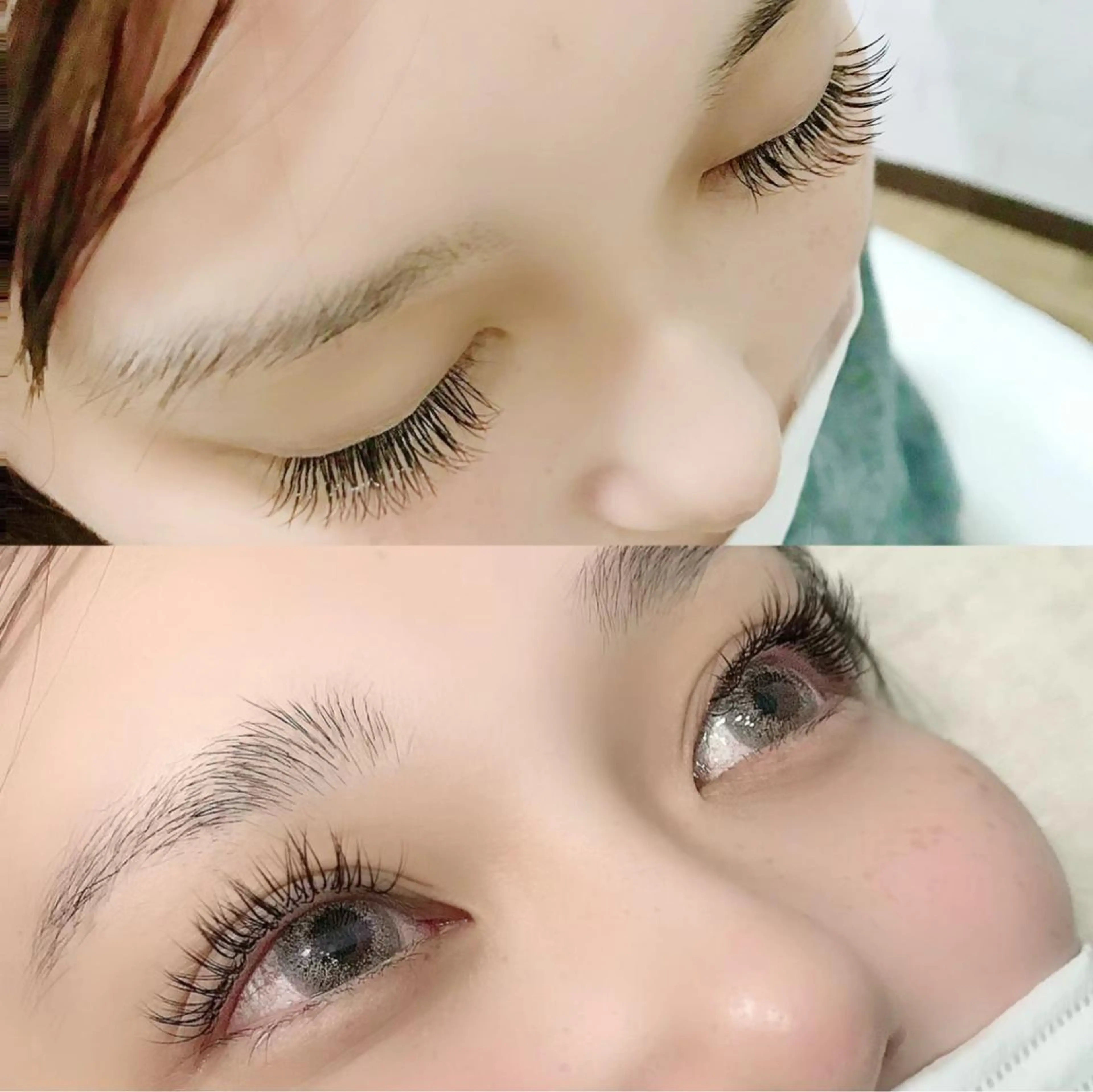 マツエク・マツパ ケラチンラッシュリフト バインドロック 束感まつ毛 Cカール キュート マツエク eyelash presh yukaのマツエク・マツパデザイン
