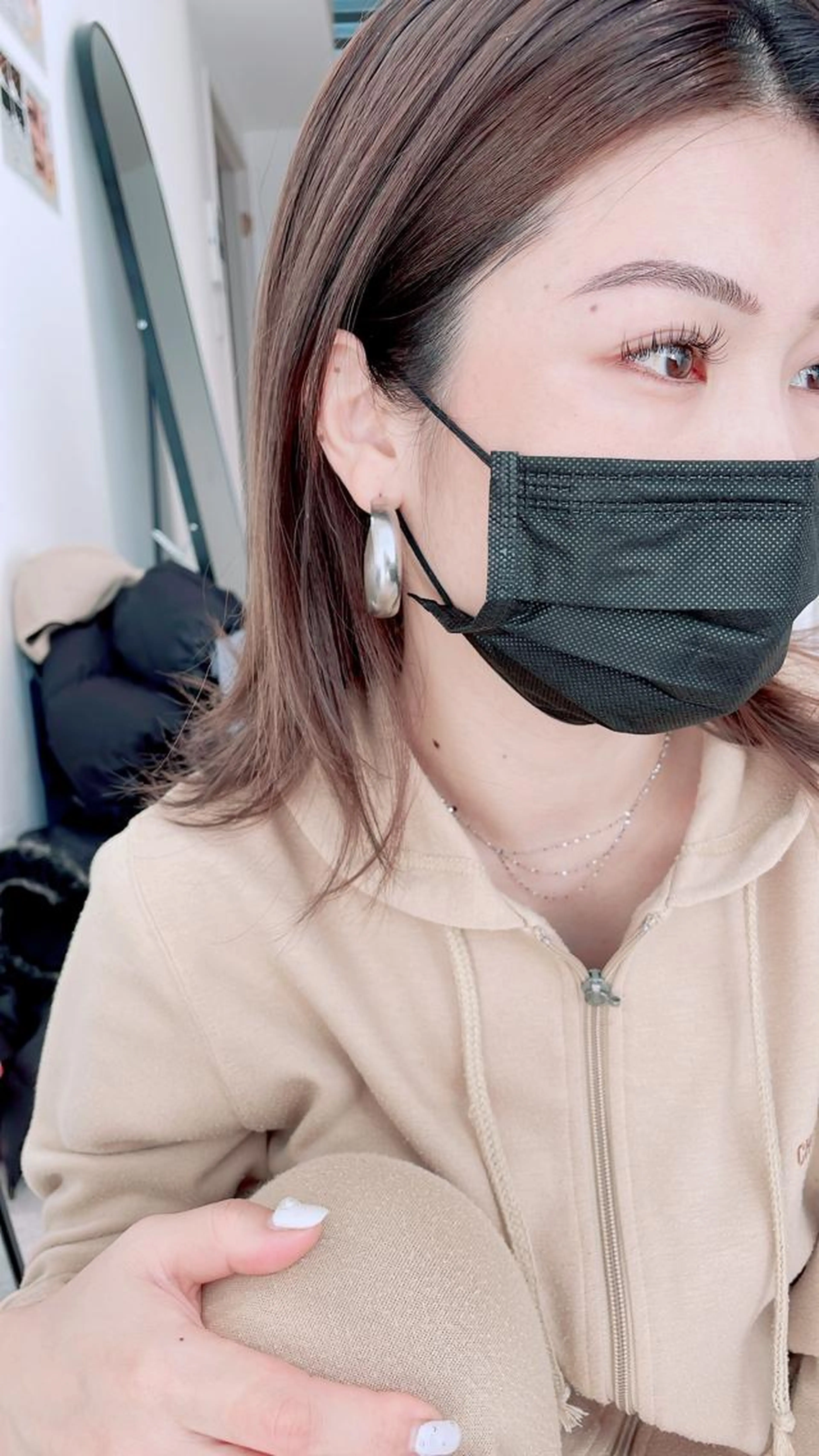 【ドール顔・ワンホン】フラットラッシュつけ放題🌈ナチュラルな仕上がりから派手まで対応可‼️ブラウンカラー無料の写真