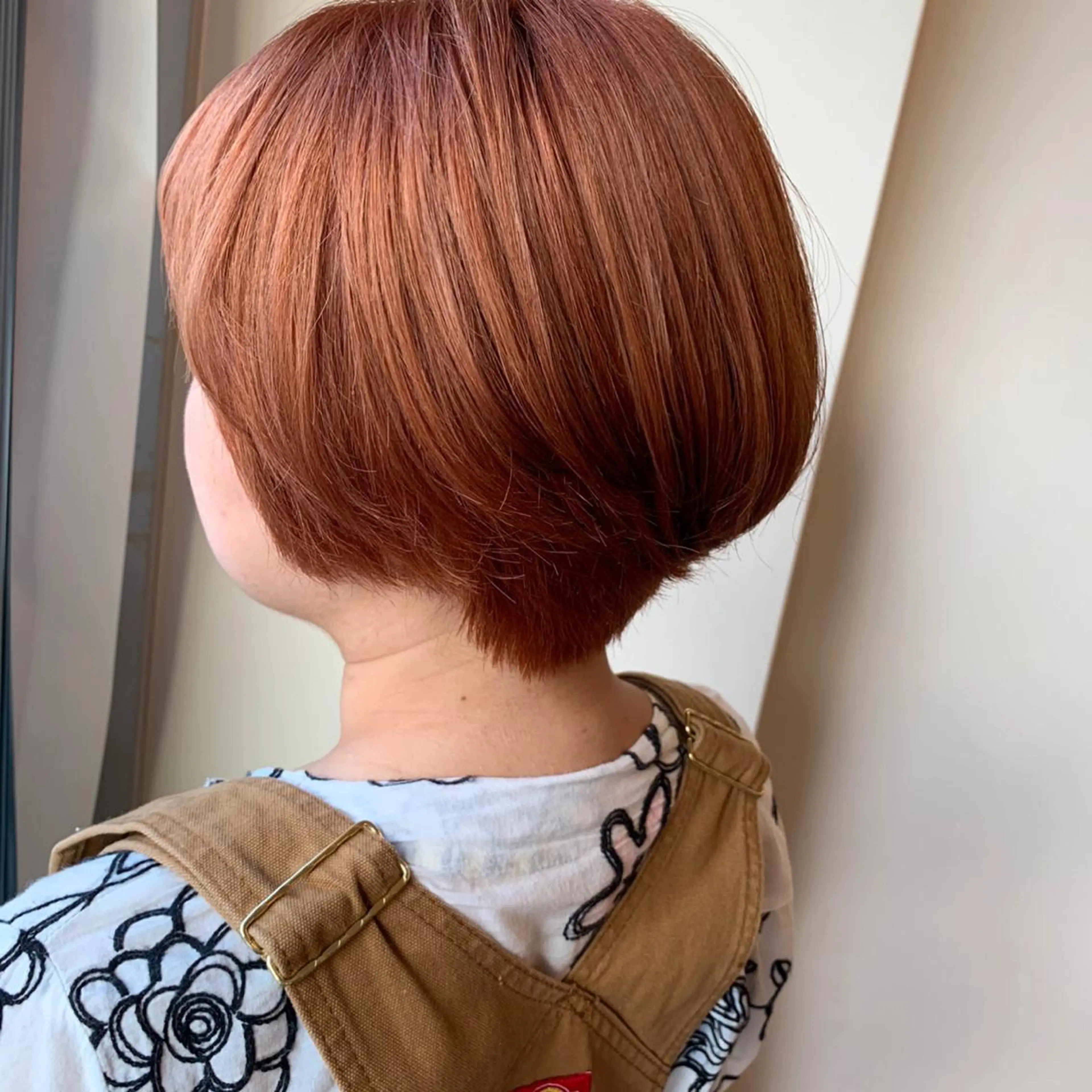 ショート カラー カット ヘアカラー ボブウルフ/ボブ Satsuki【名駅のヘアスタイル