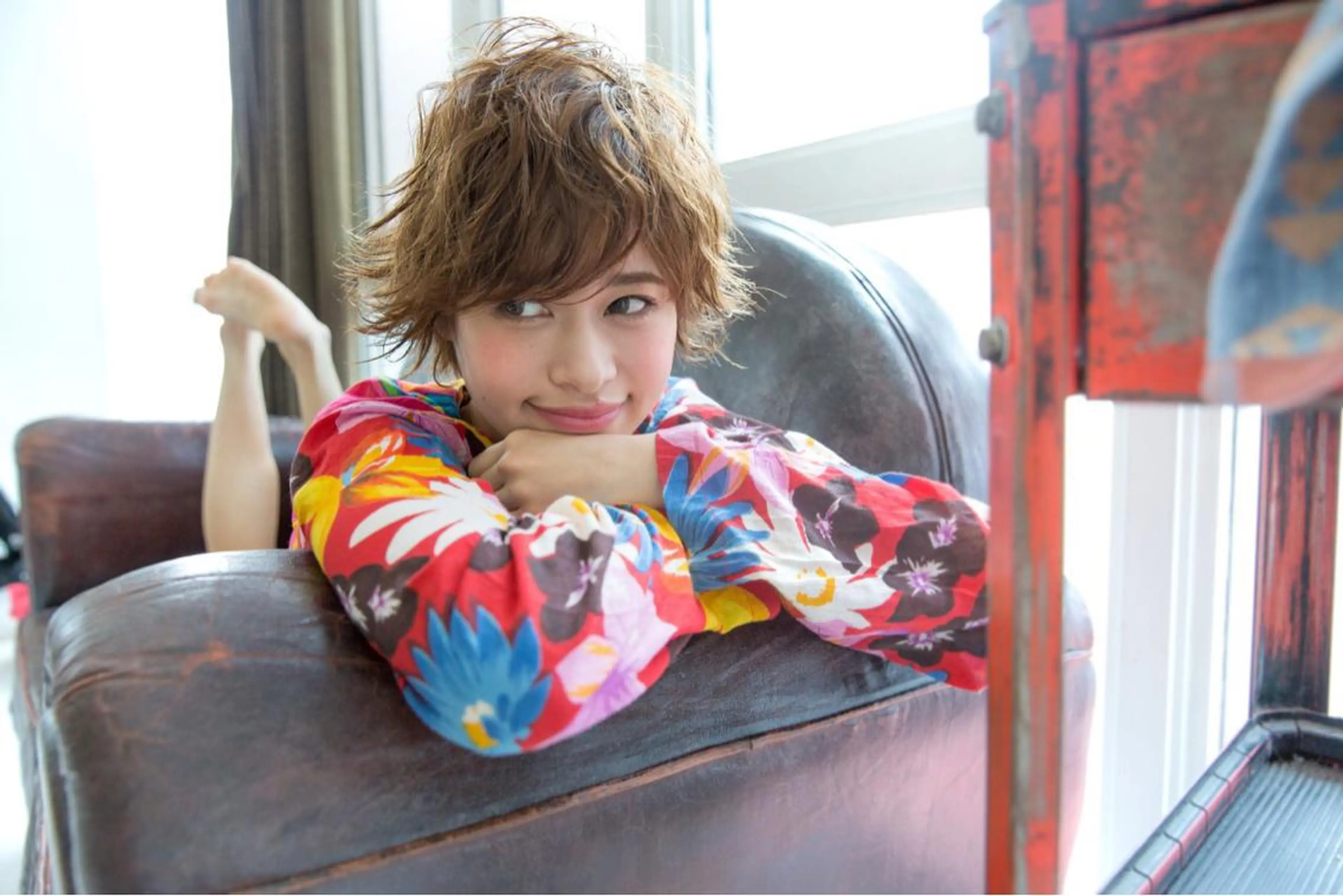 ショート attrait アトレ湘南台所属・💎ブリーチ／ボブ 💎ハルのヘアスタイル