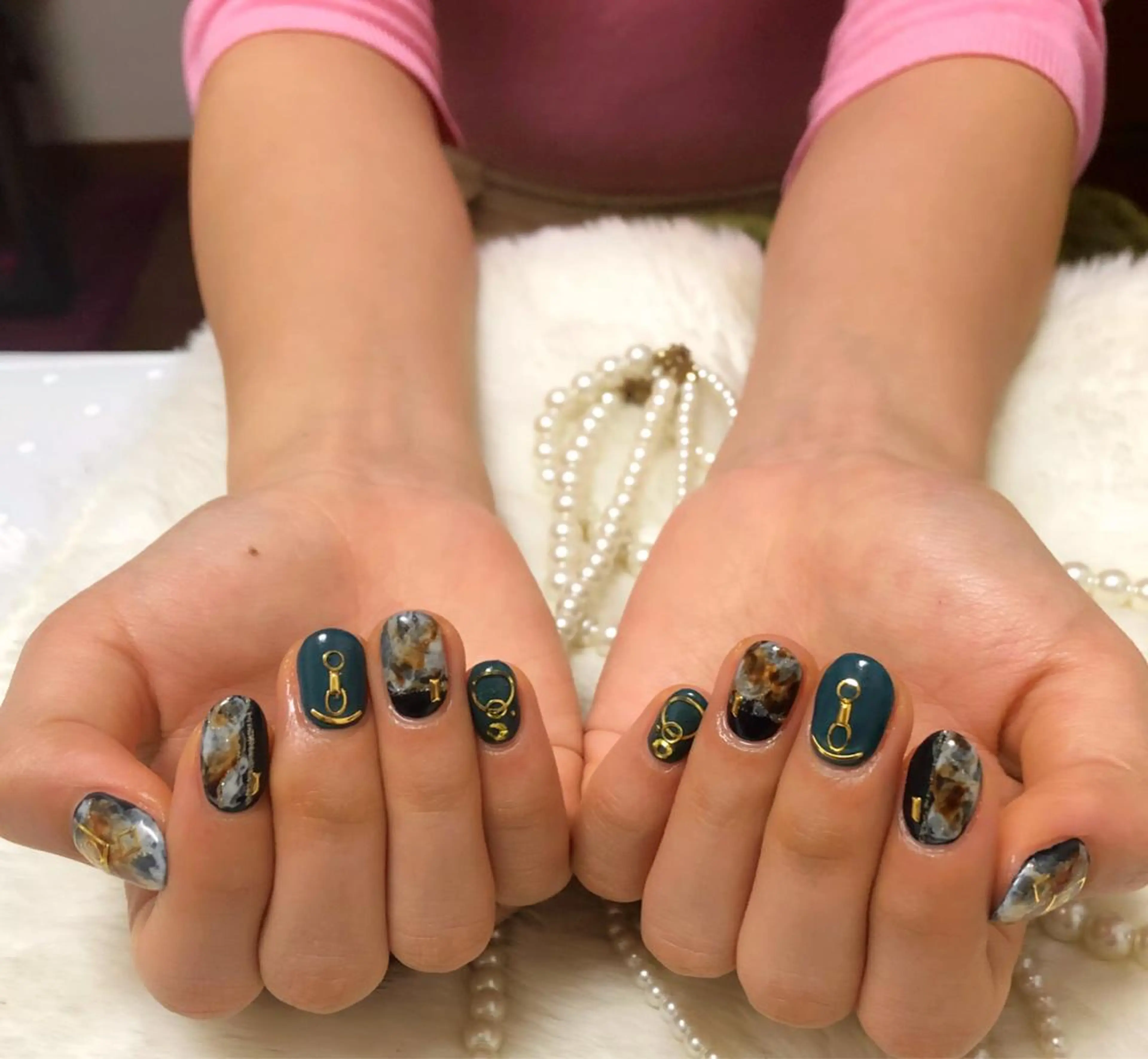 ネイル ニュアンスネイル 馬場 典子のネイルデザイン