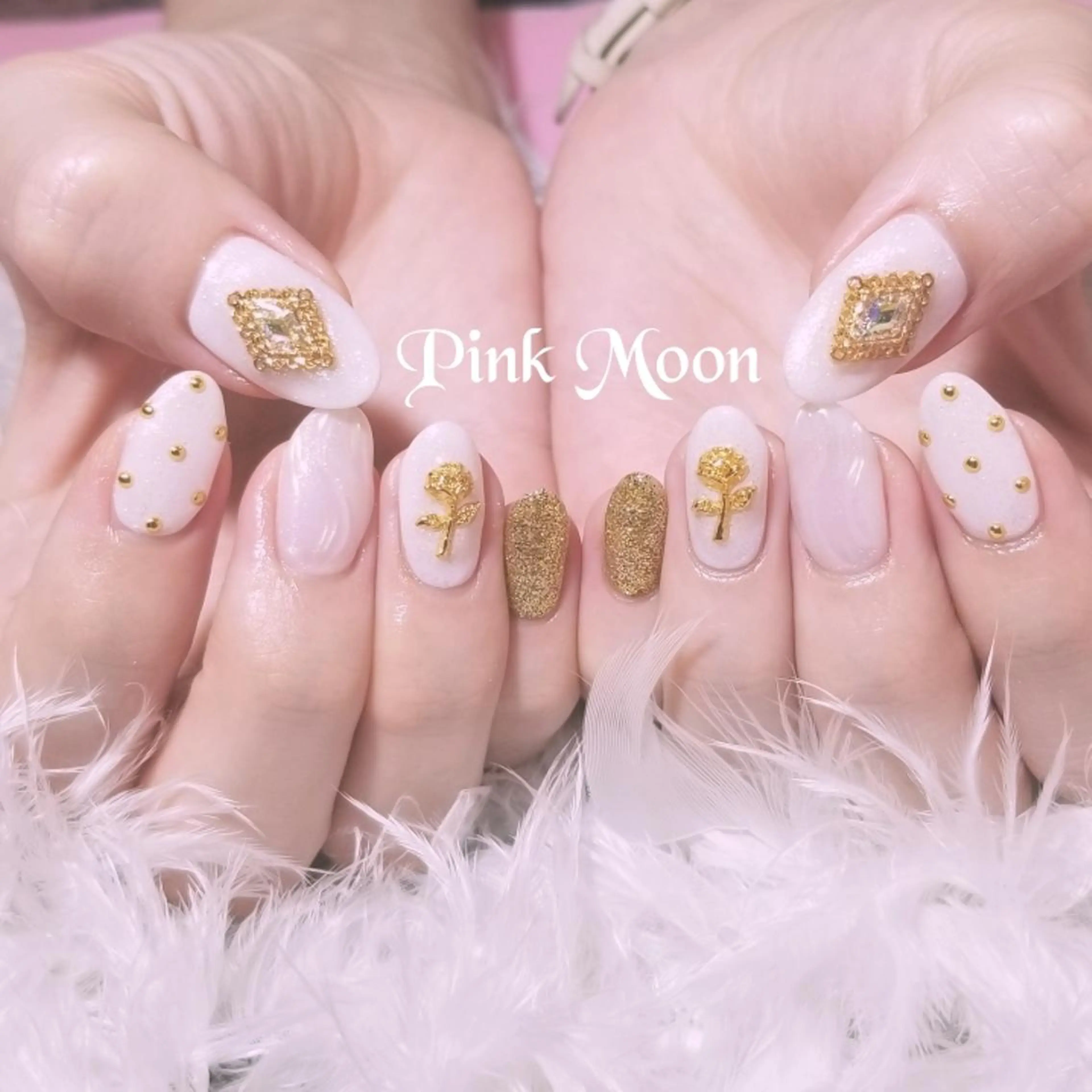 ネイル その他(ネイル) PinkMoon Nozomiのネイルデザイン