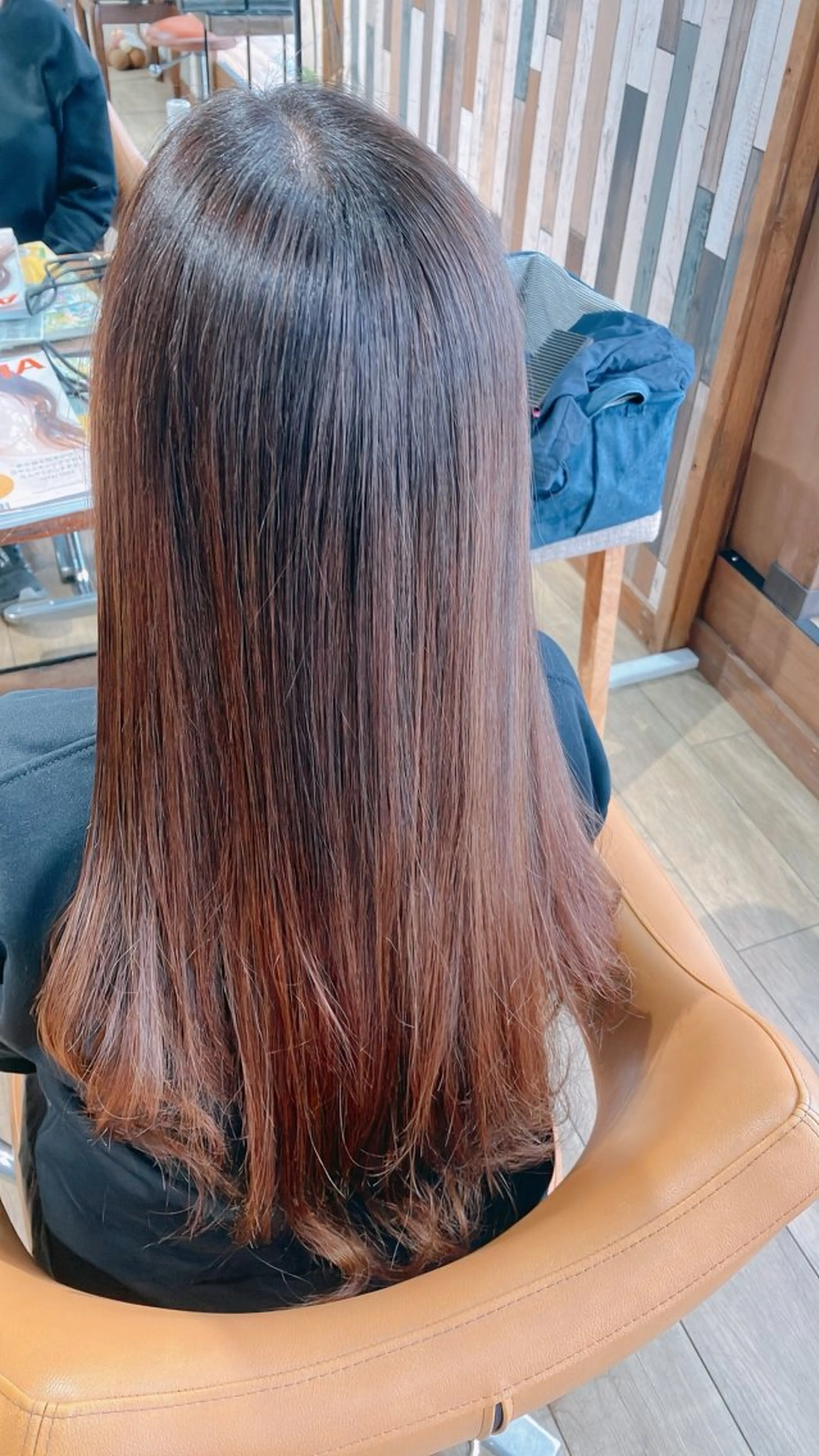 (初回)質感再整✨★艶さらトリートメントカラー★の写真