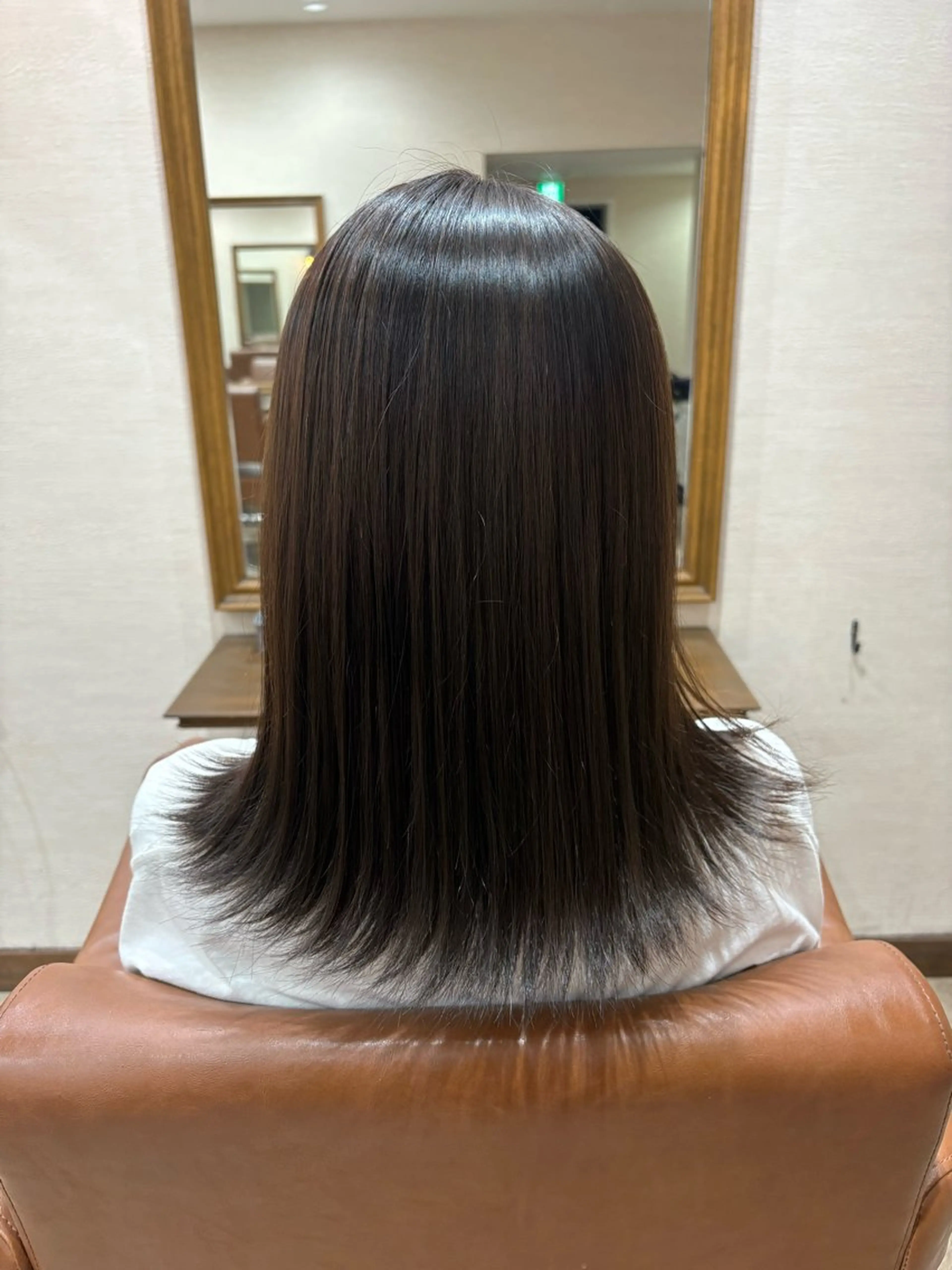 ミディアム カラー 堀 のえかのヘアスタイル