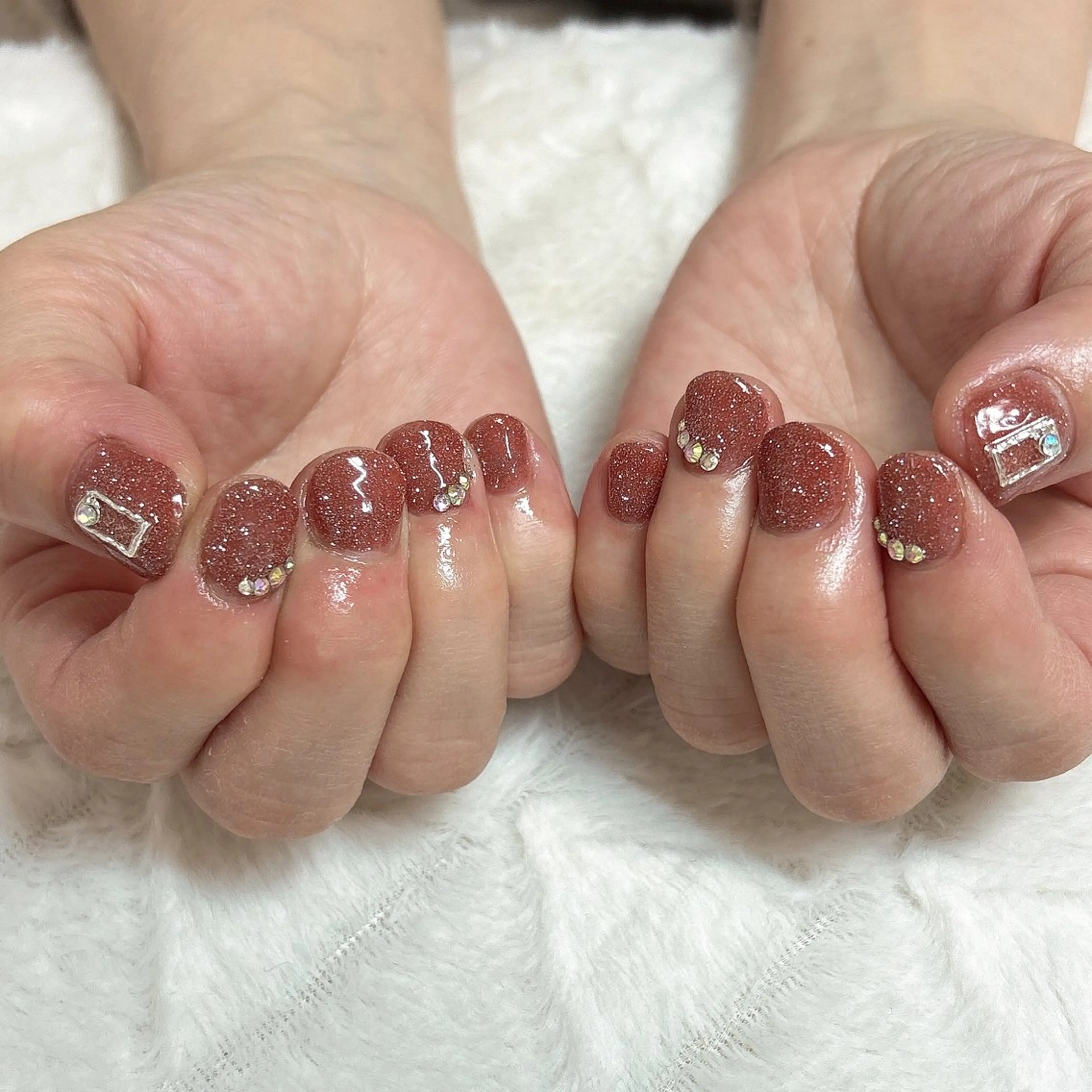 ネイル フラッシュネイル ラメ(グリッター) nail salon はるりのネイルデザイン