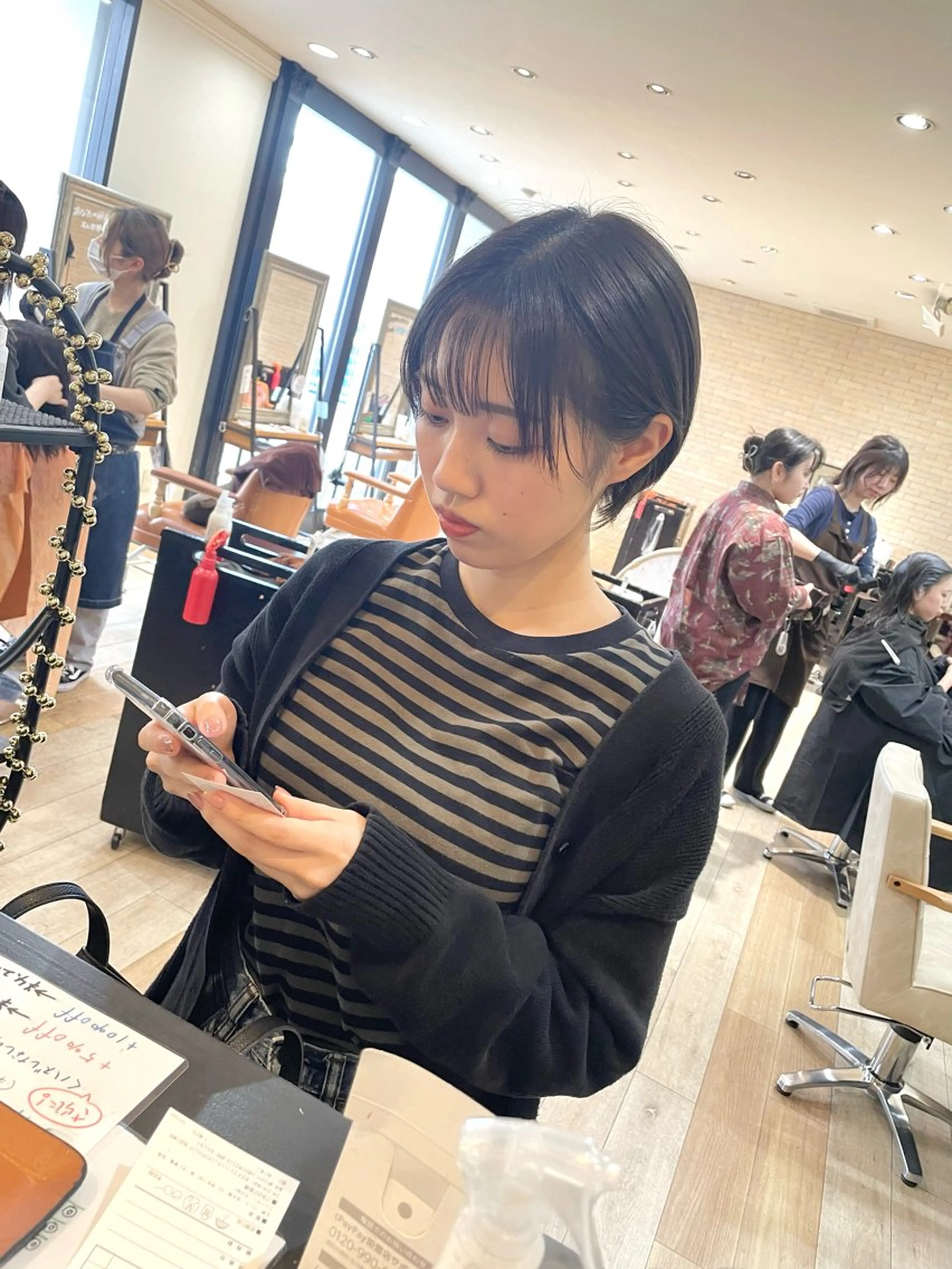 ショート 亀川蓮 Agu hairのヘアスタイル