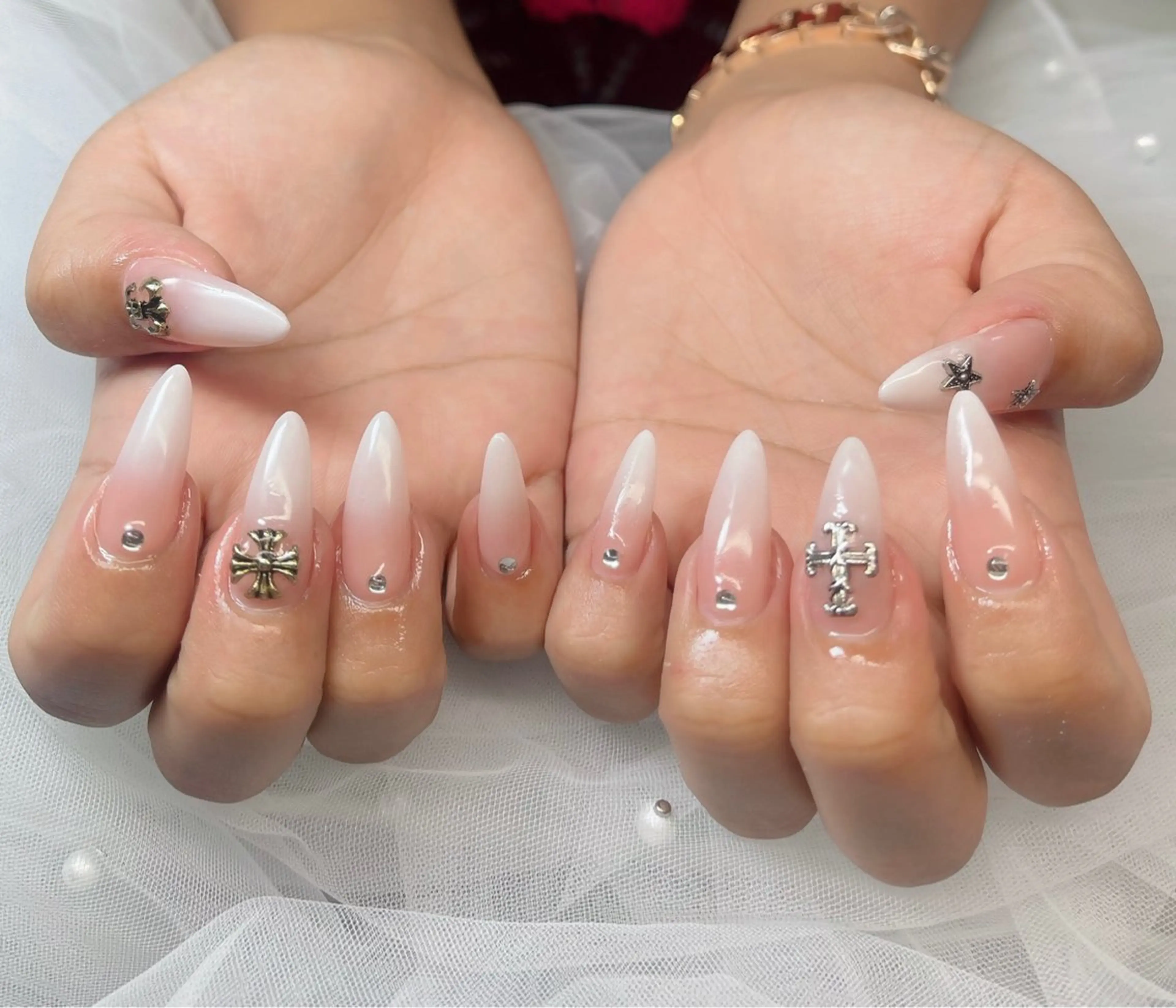 ネイル ハイネイル 自宅サロンのネイルデザイン