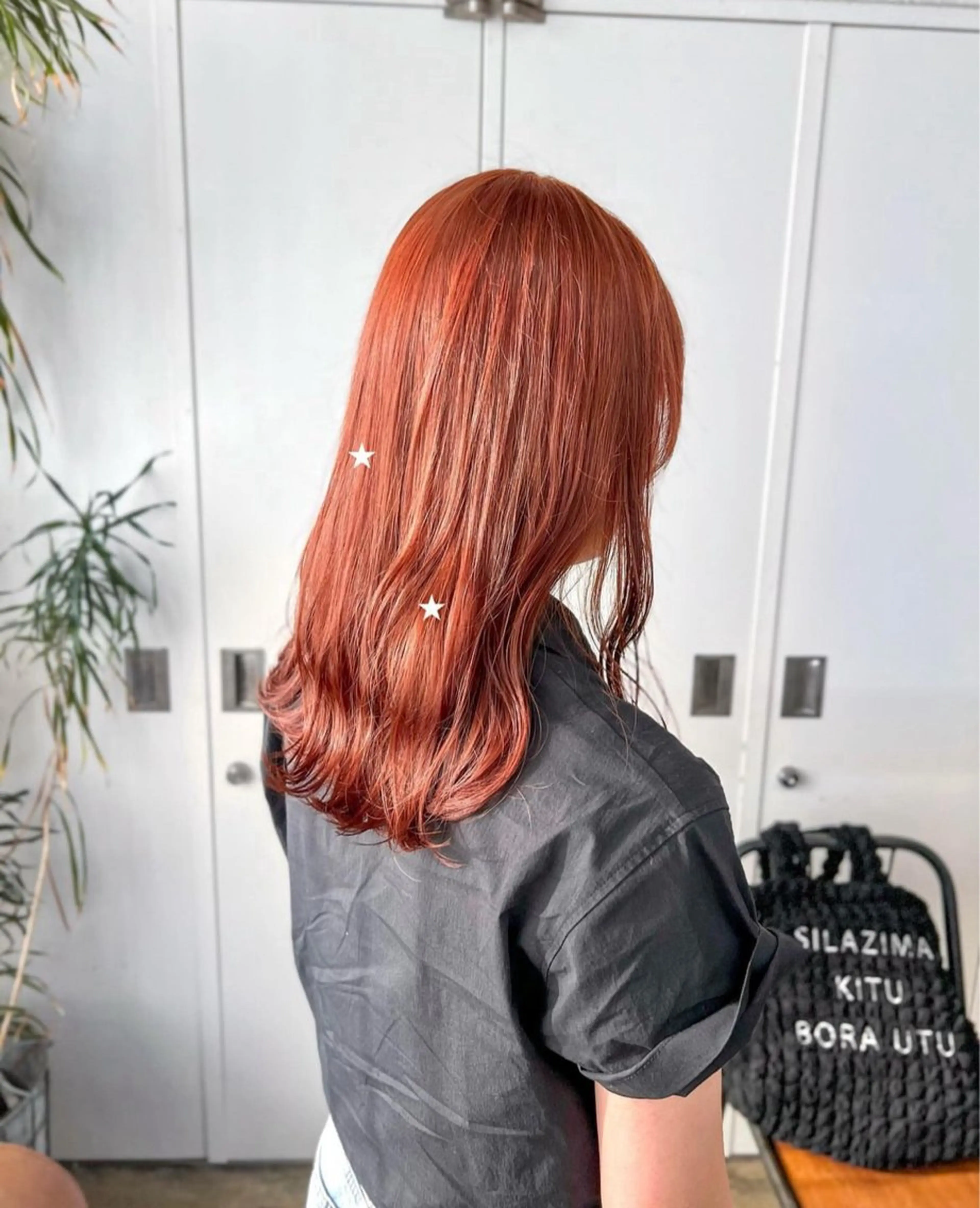 ロング カラー 松井ゆら/ 酸性ストレート/暖色のヘアスタイル