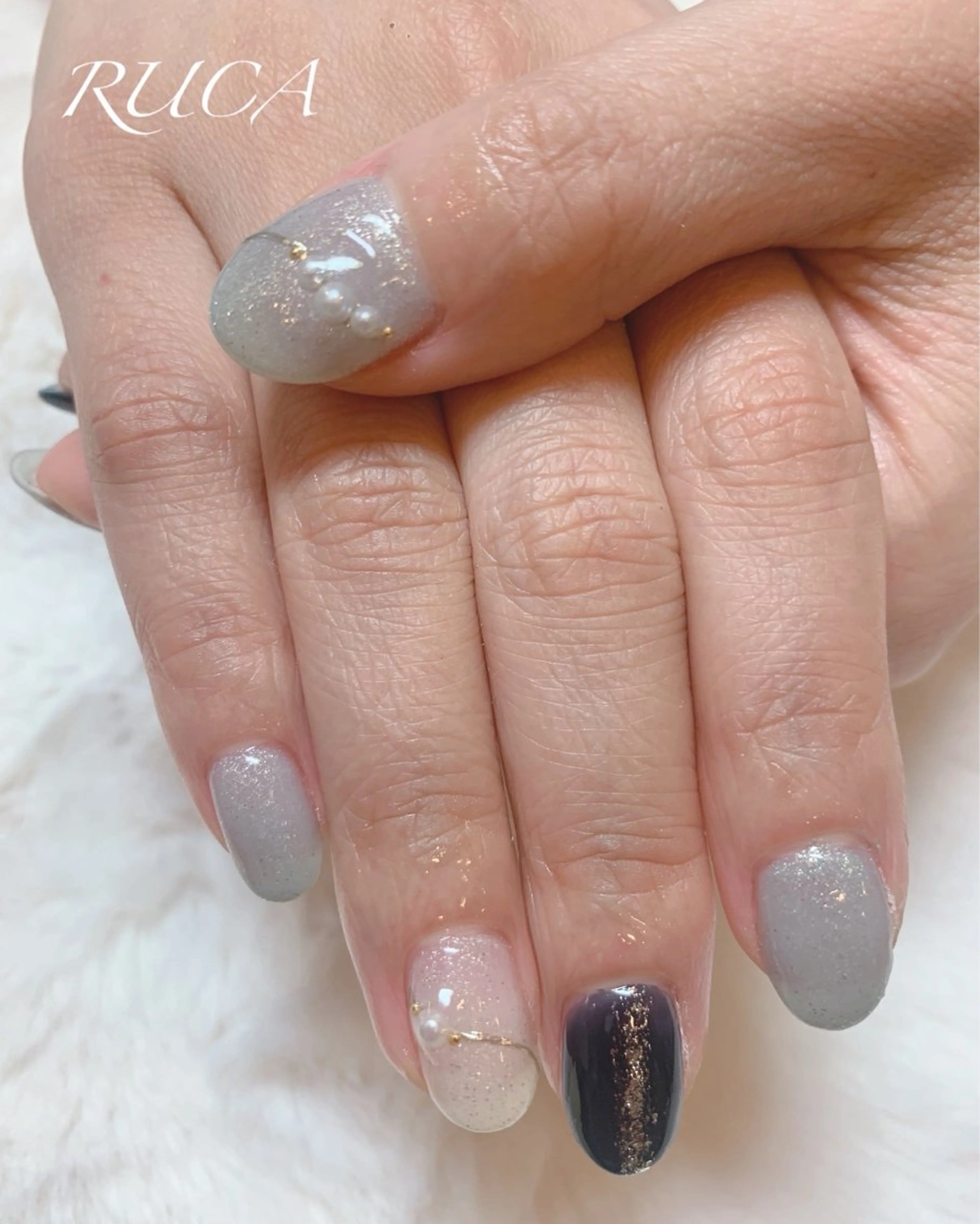 ネイル RUCA 枝のネイルデザイン