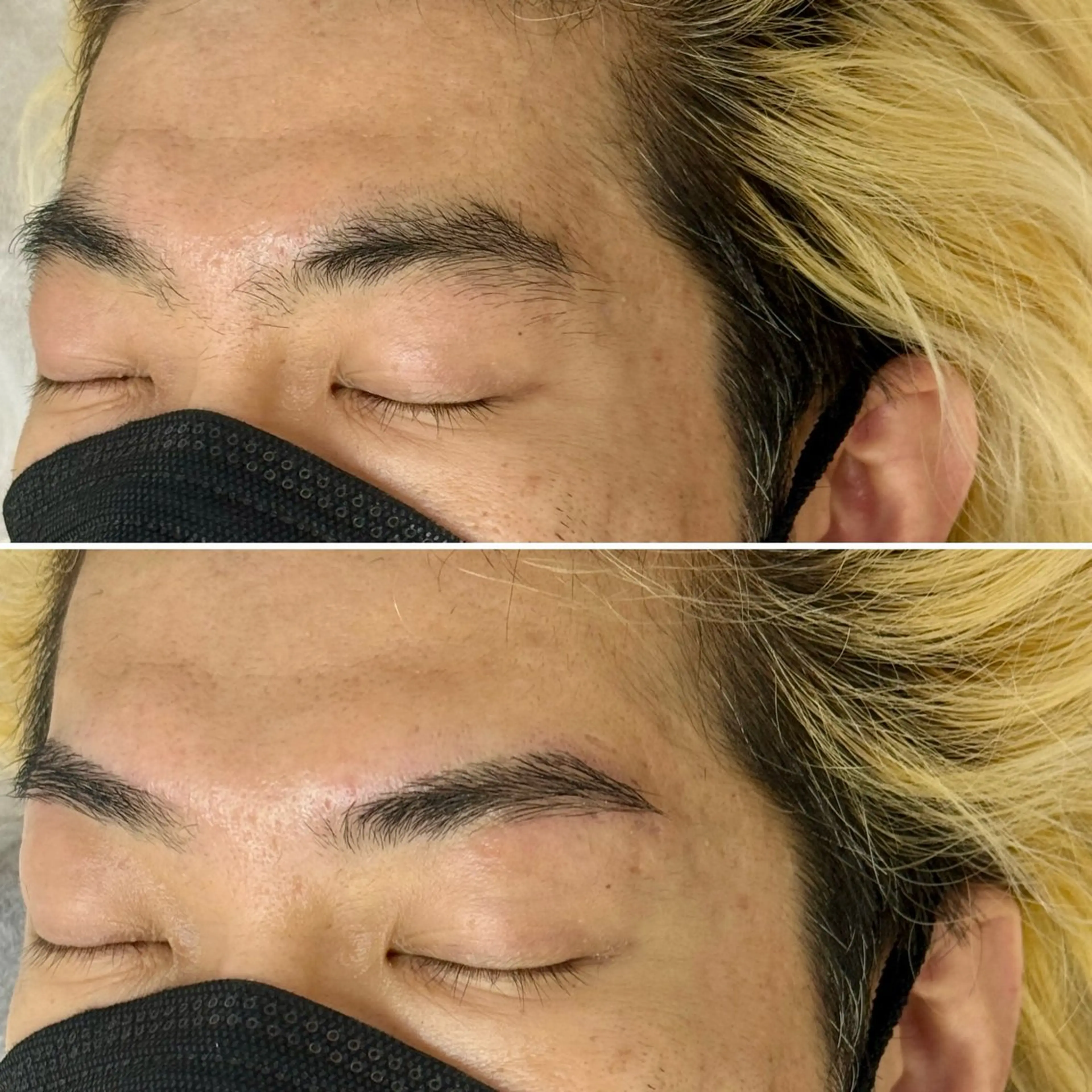 アイブロウ メンズカット動画 格好良くします佐藤のヘアスタイル