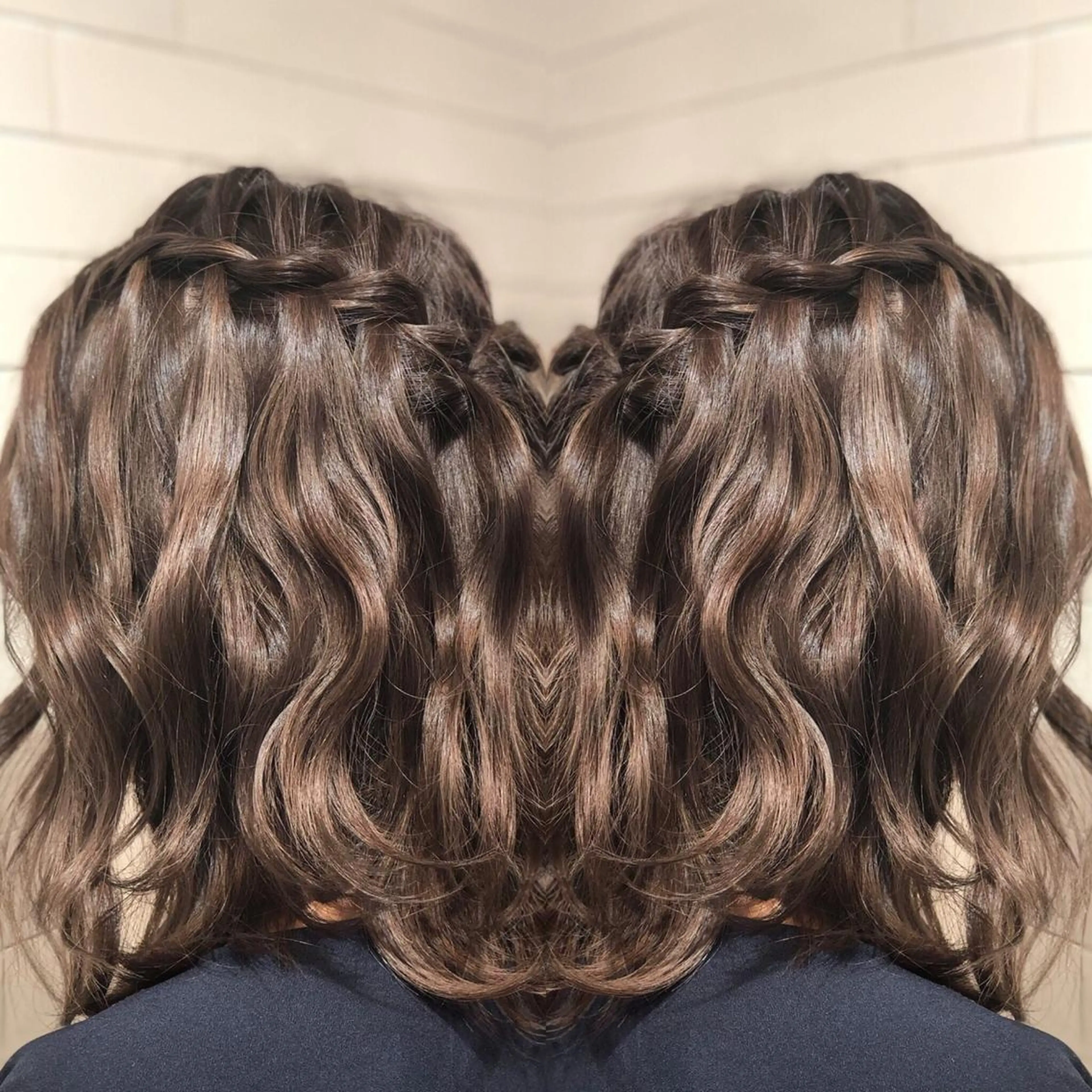 ミディアム カラー ヘアアレンジ 透明感カラー ハイライトカラー ハイライト ヘアカラー 髪質改善×ハイトーン 中田啄也のヘアスタイル