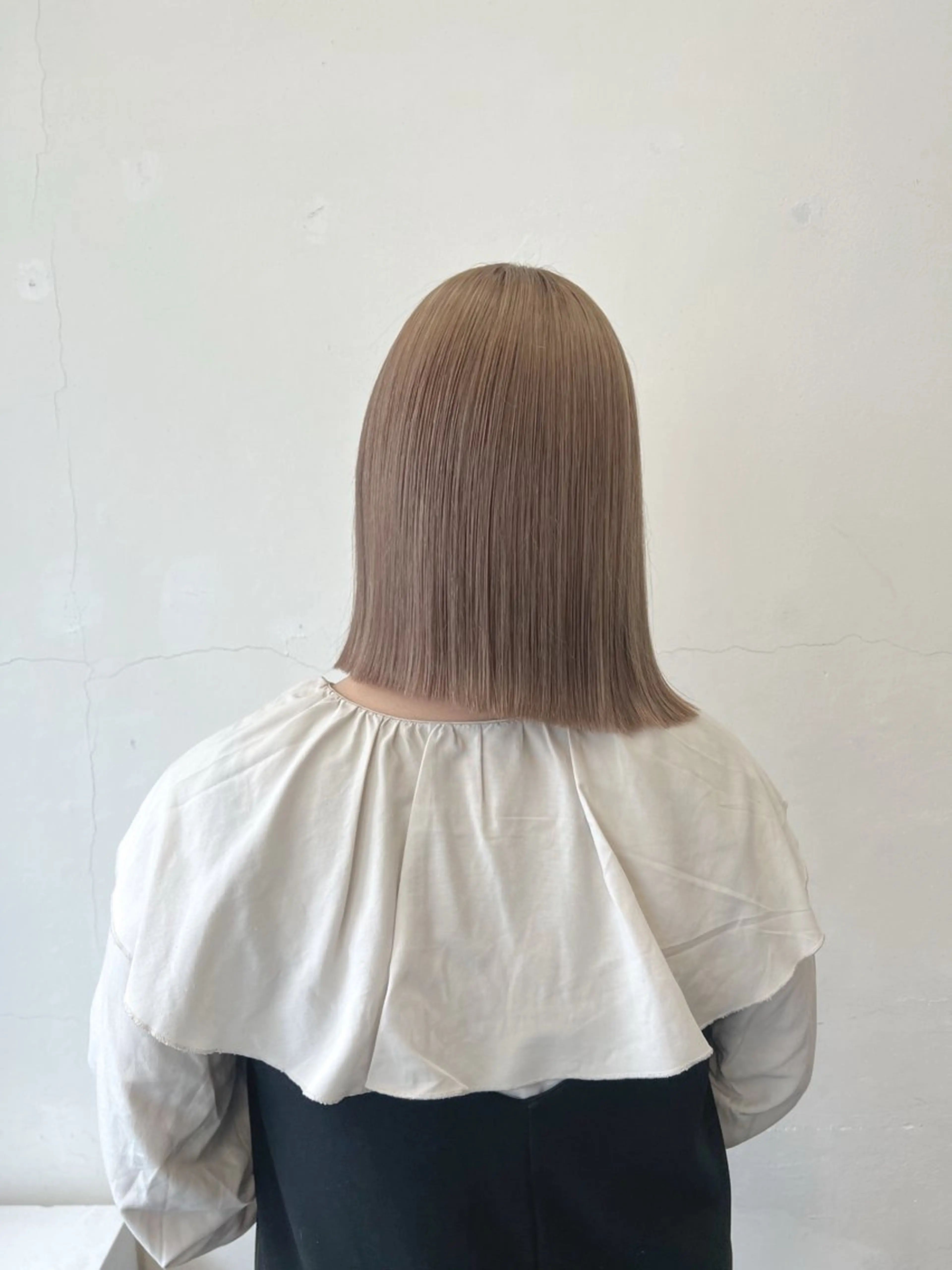 ミディアム カラー カット ヘアカラー トリートメント HARU//原宿🤍 リピート率NO.1のヘアスタイル