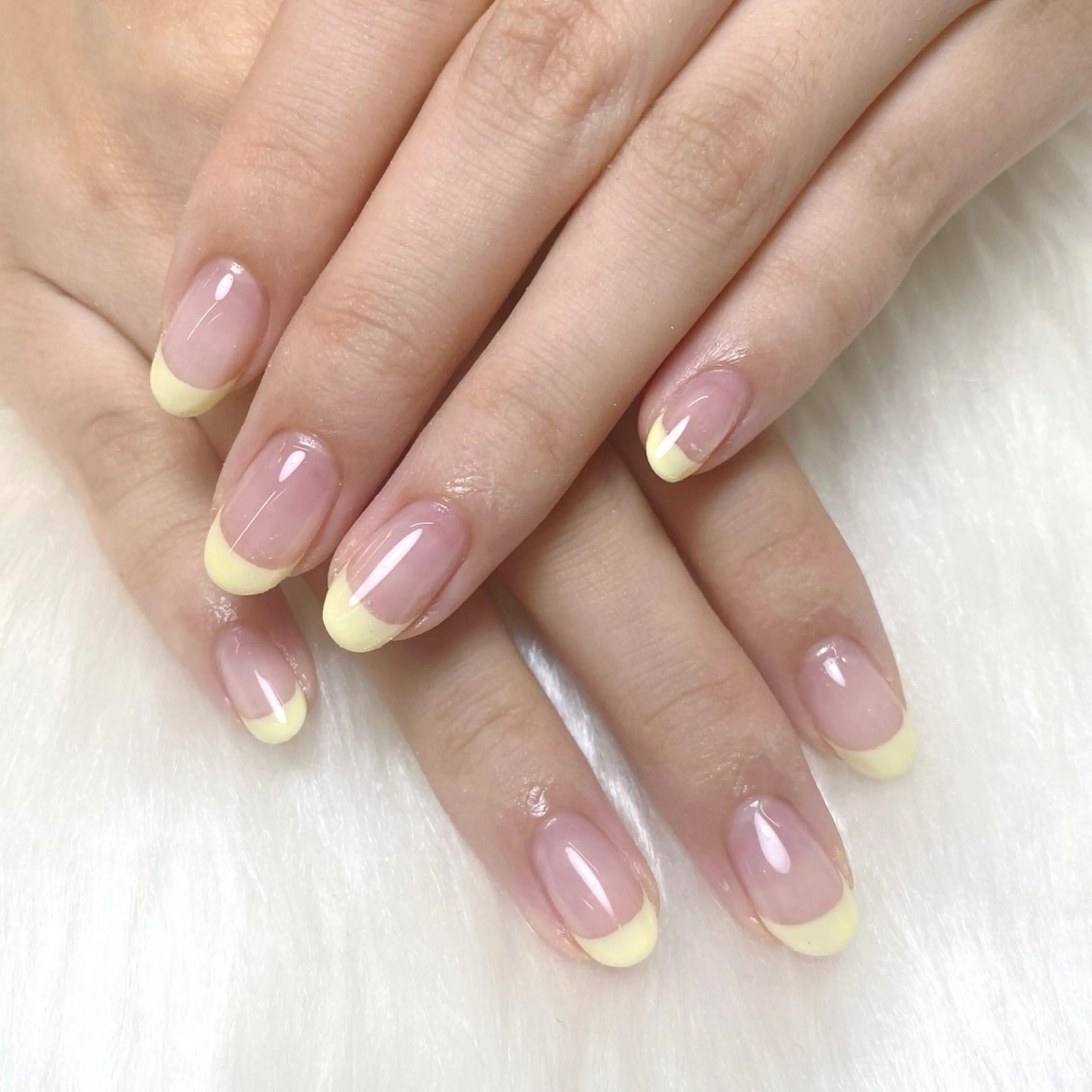 ネイル ブルー 長さ出し フラッシュネイル フットネイル フレンチネイル 🌷yui ネイル🌷のネイルデザイン