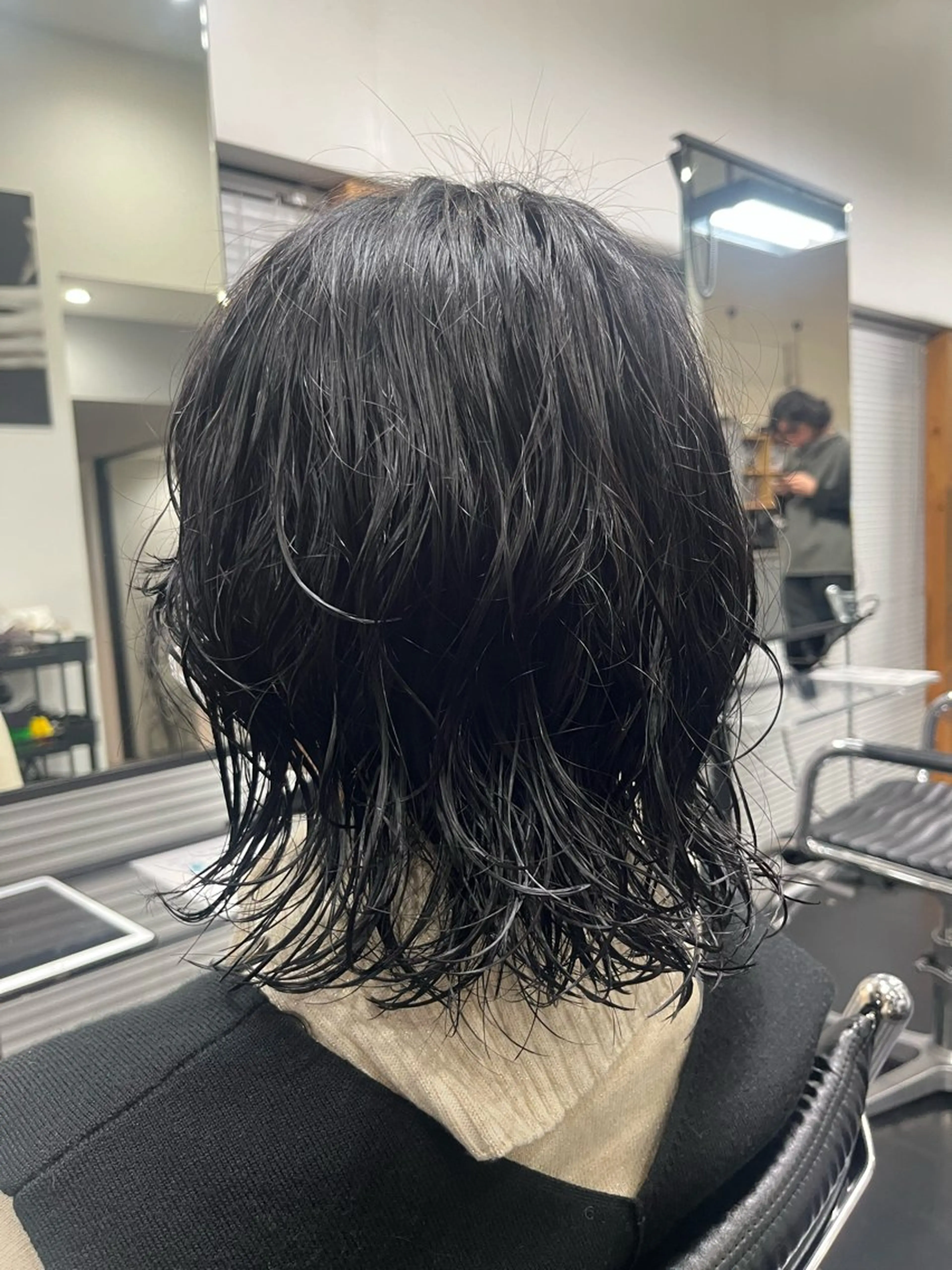 ミディアム パーマ ミディアムパーマ パーマ/縮毛矯正 揚村武斗のヘアスタイル