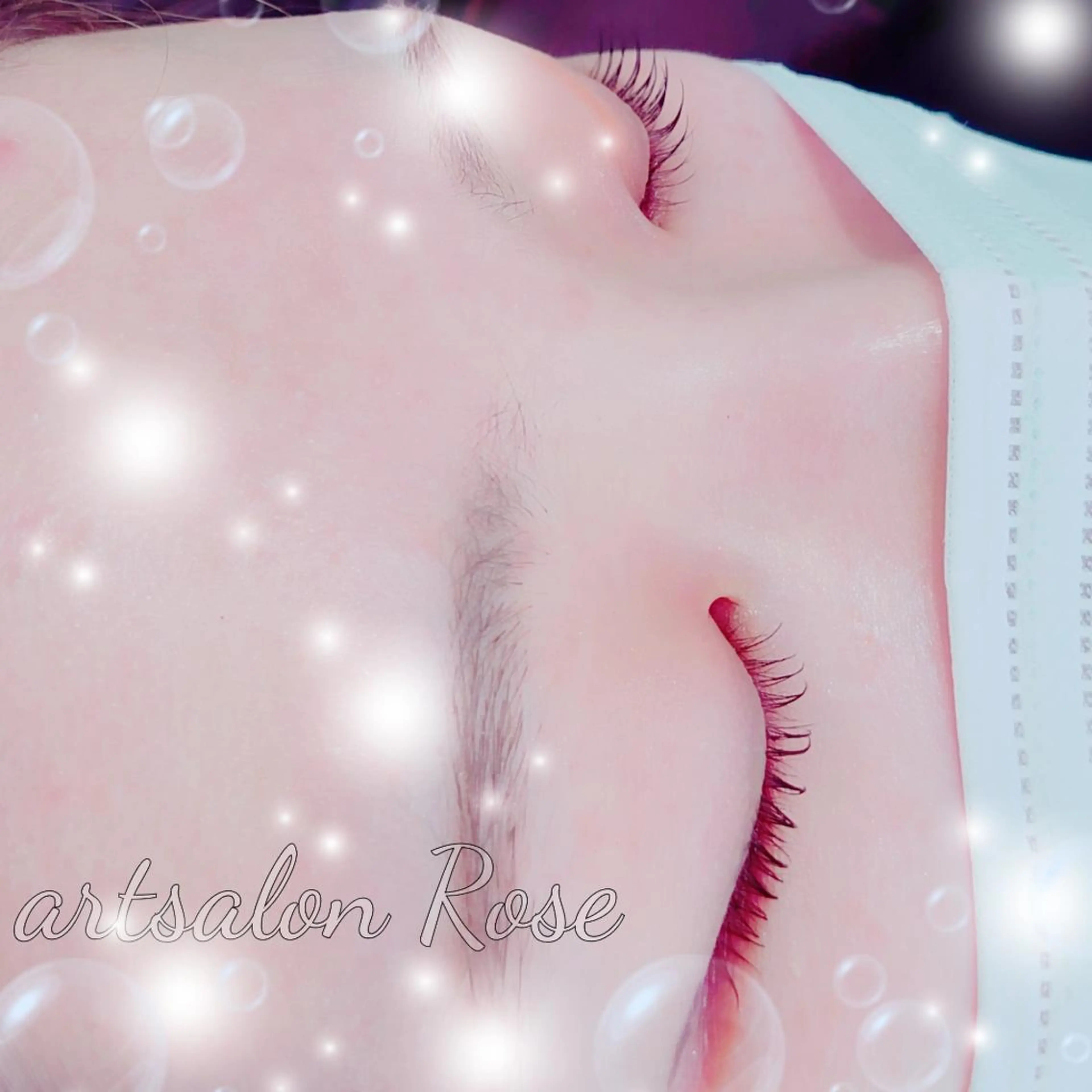 マツエク・マツパ パリジェンヌラッシュリフト まつげパーマ マツパ アートサロン ロゼ　AIのマツエク・マツパデザイン
