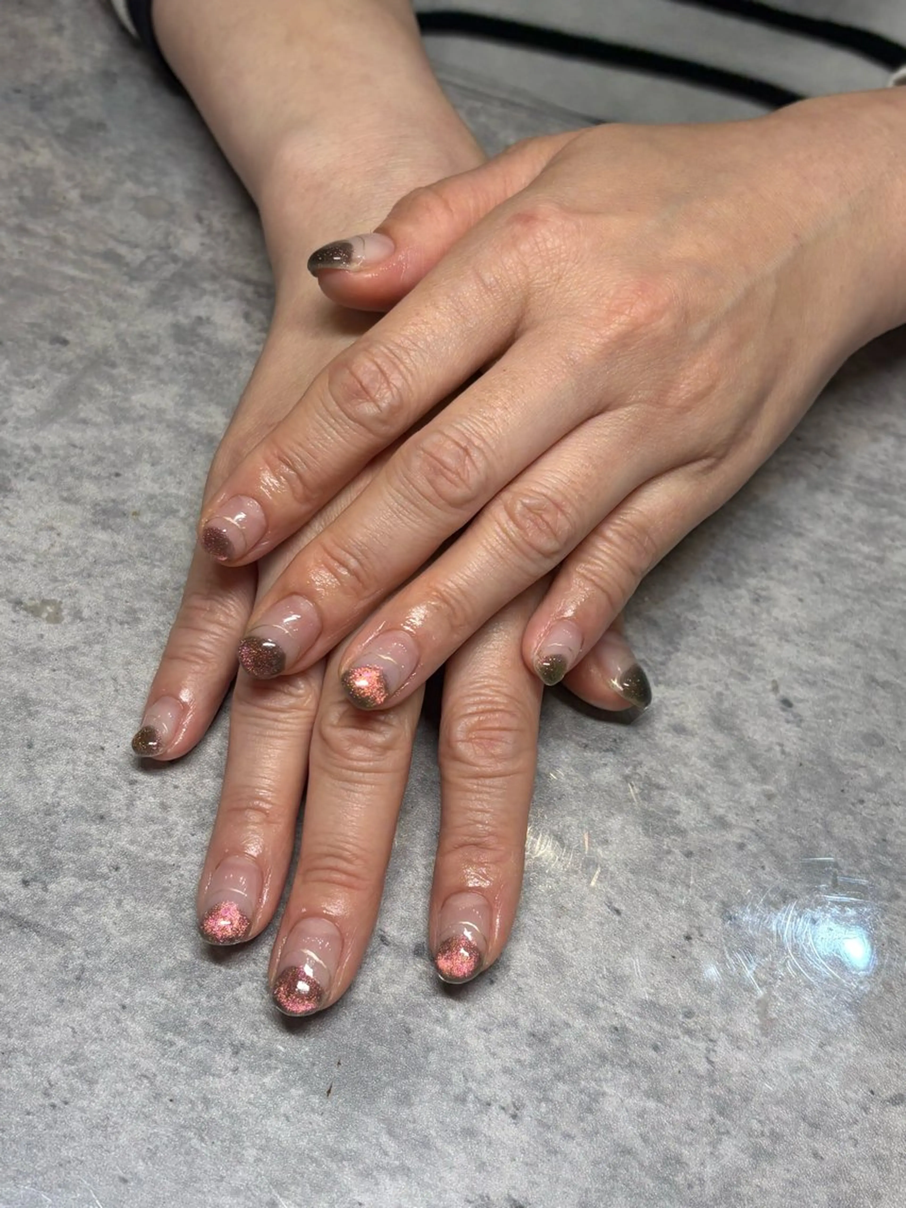 ネイル ニュアンスネイル sato marinのネイルデザイン