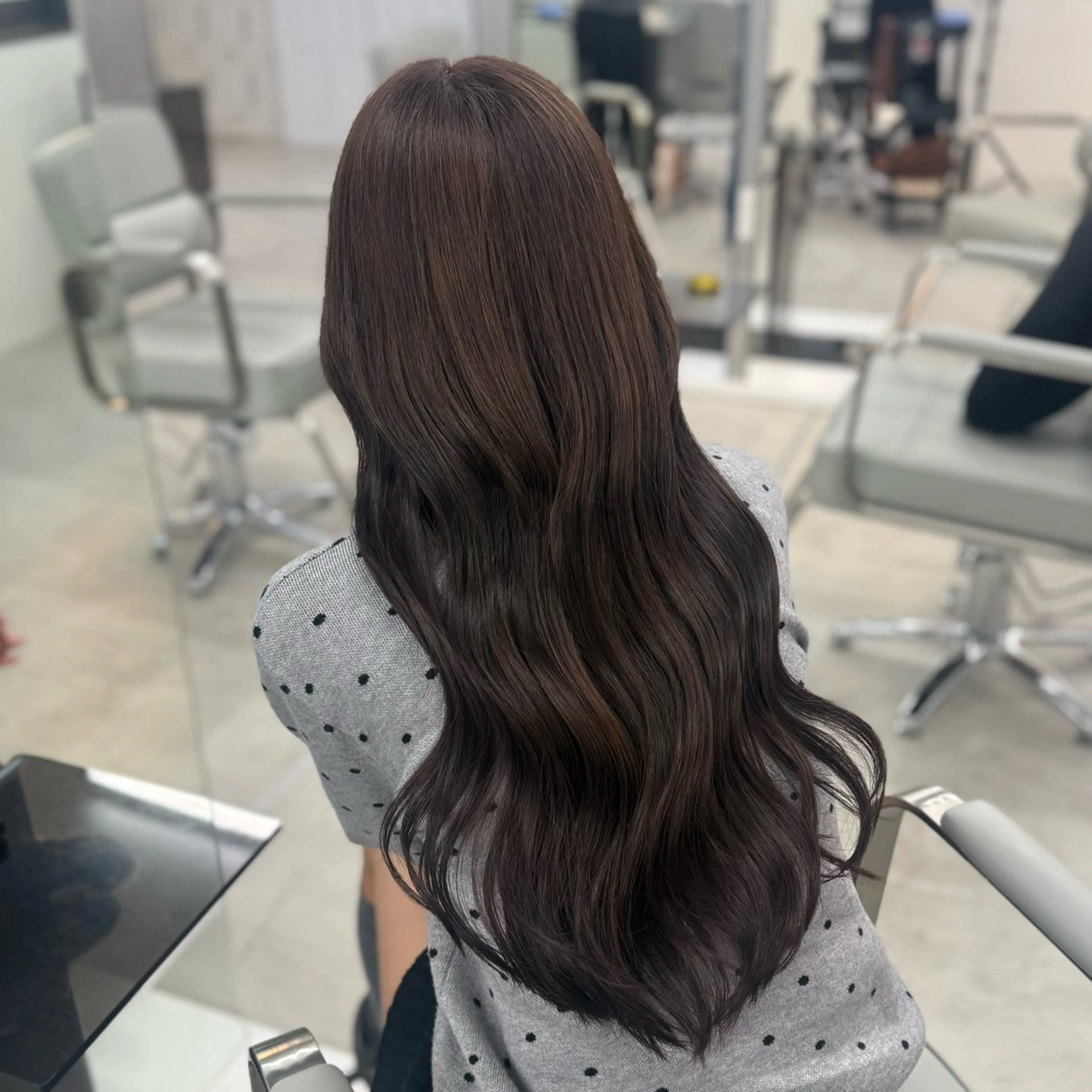 ロング カラー ブラウンカラー ヘアカラー 中明度カラー/ ベージュ/noaのヘアスタイル