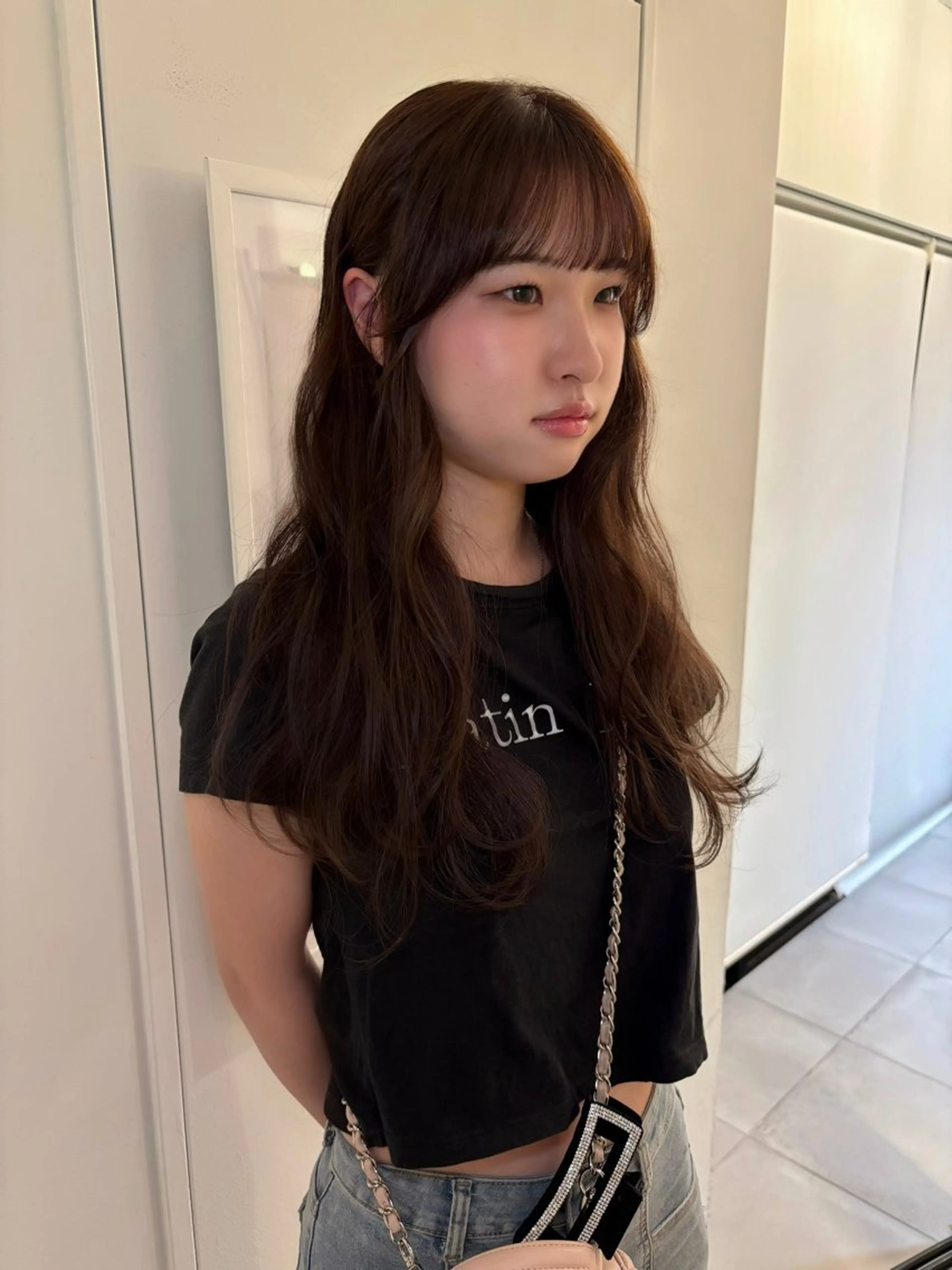 前髪、顔まわりカット🍀の写真