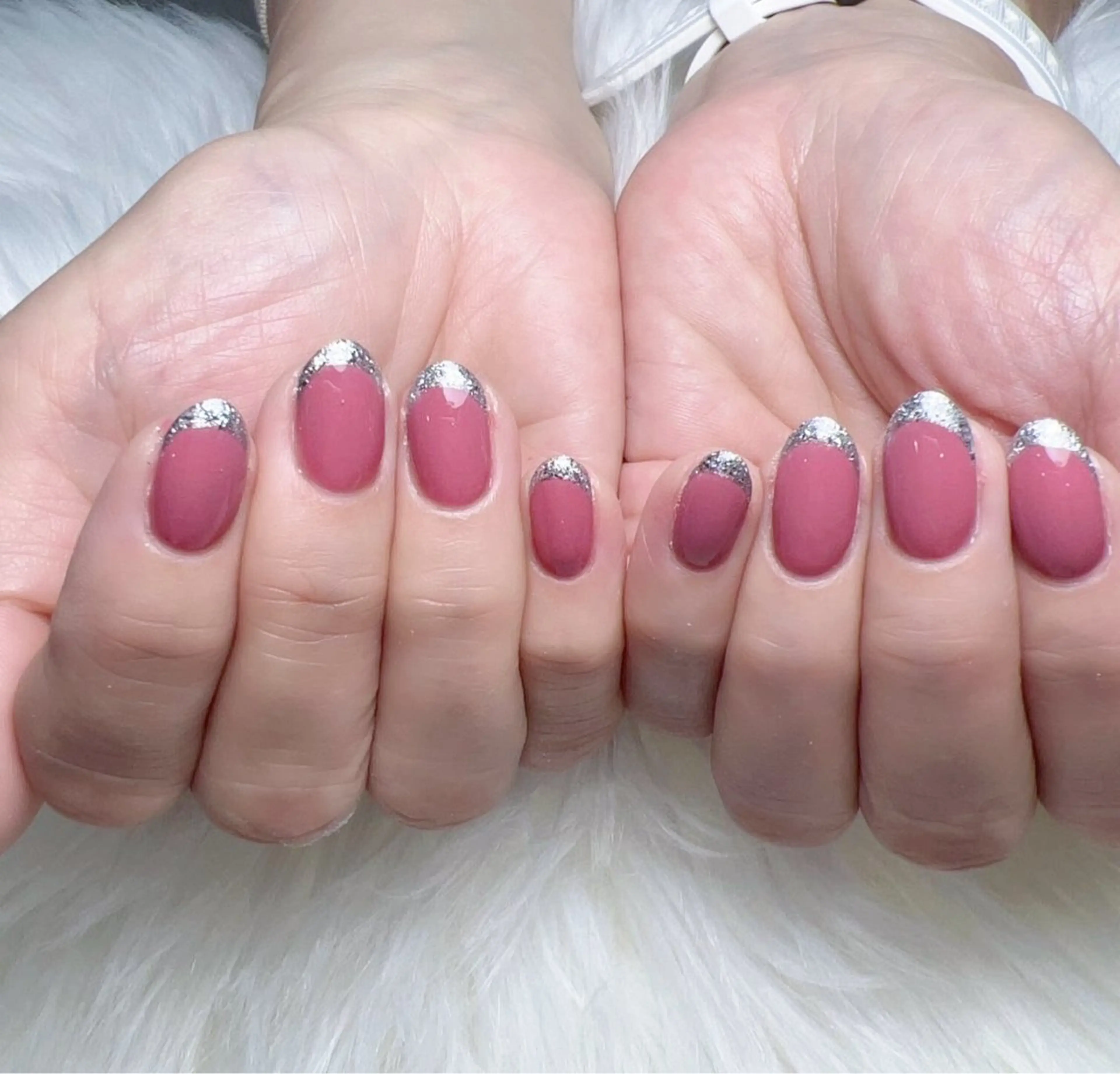 ネイル フレンチネイル ハンドネイル Unicorn Nail原宿表参道のネイルデザイン