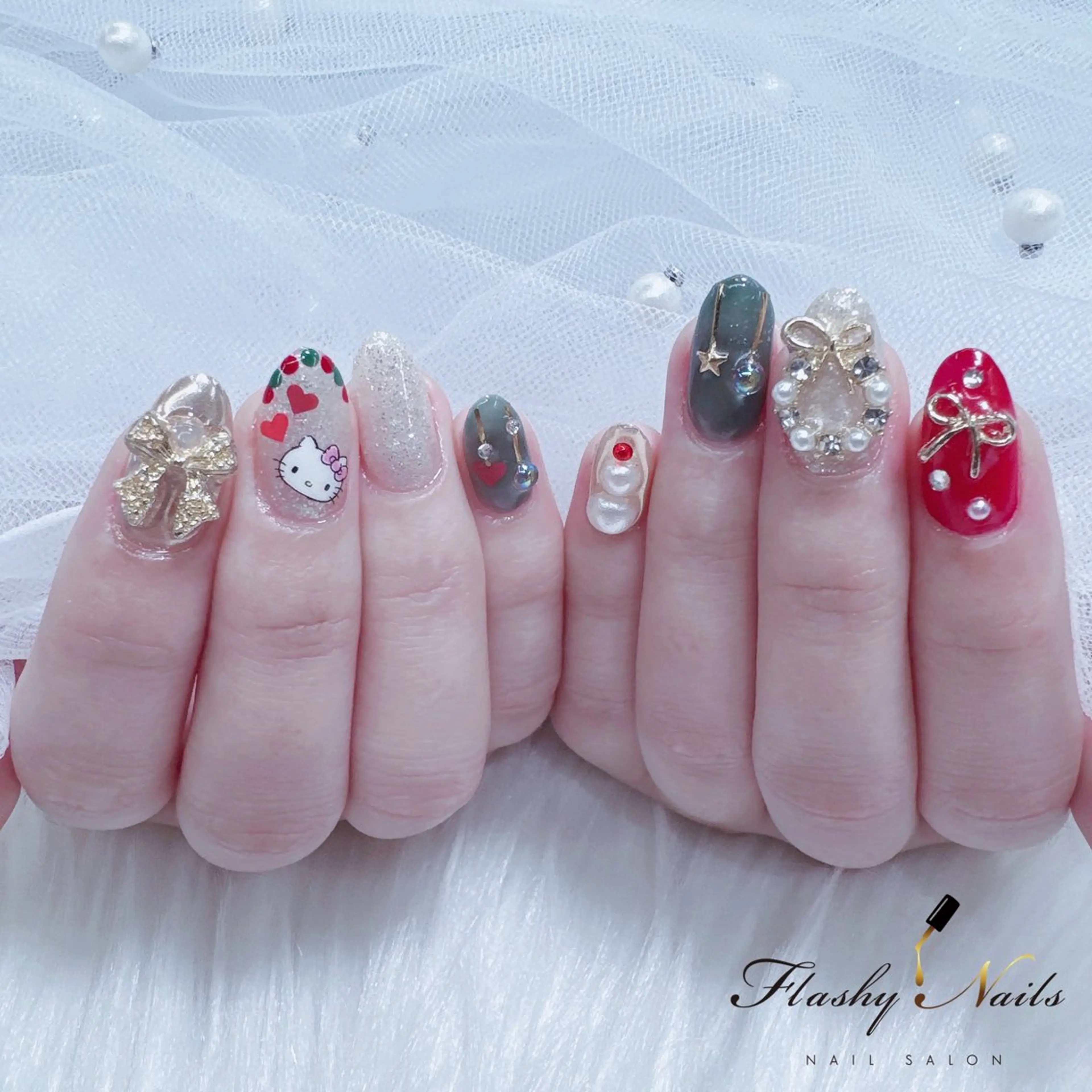ネイル FlashyNails所属・Flashy Nailsのネイルデザイン