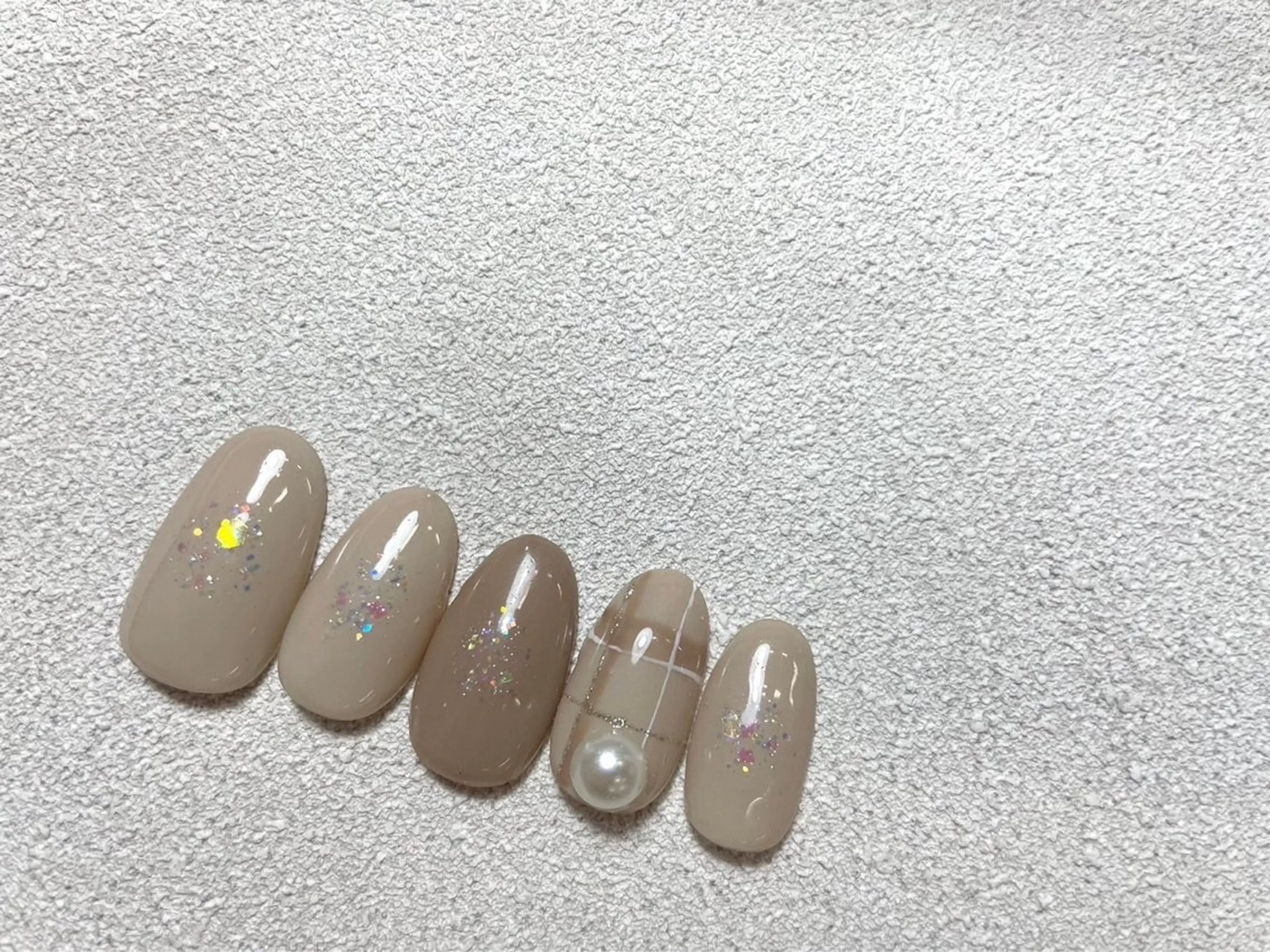 ネイル ⭐︎休業中の練習⭐︎ JNA認定講師髙橋のネイルデザイン