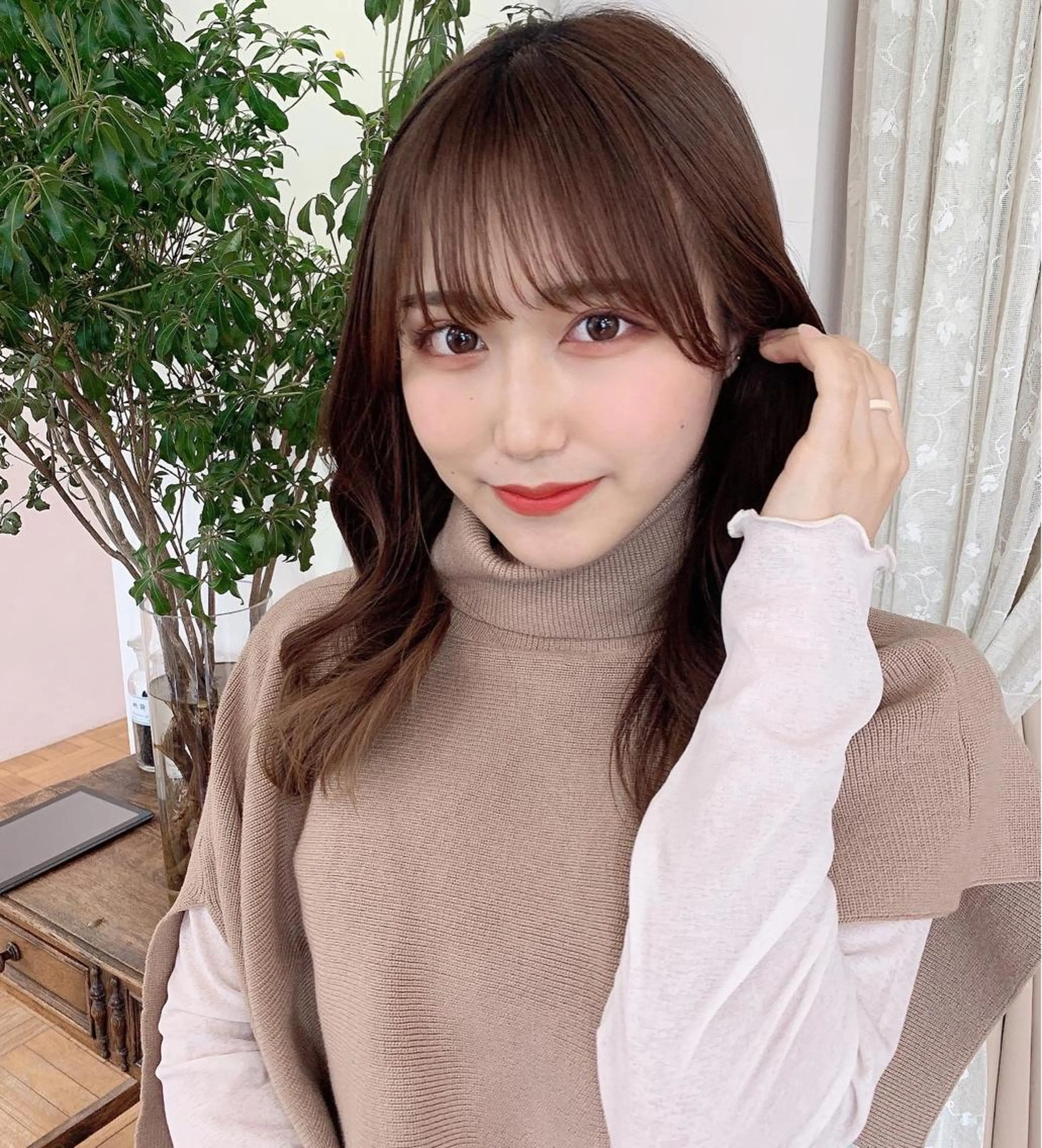 セミロング ヨシンモリ サイドバング カット ヘッドスパ of hair所属・☀️朝５分で決まる ショート/廣瀬隆志のヘアスタイル