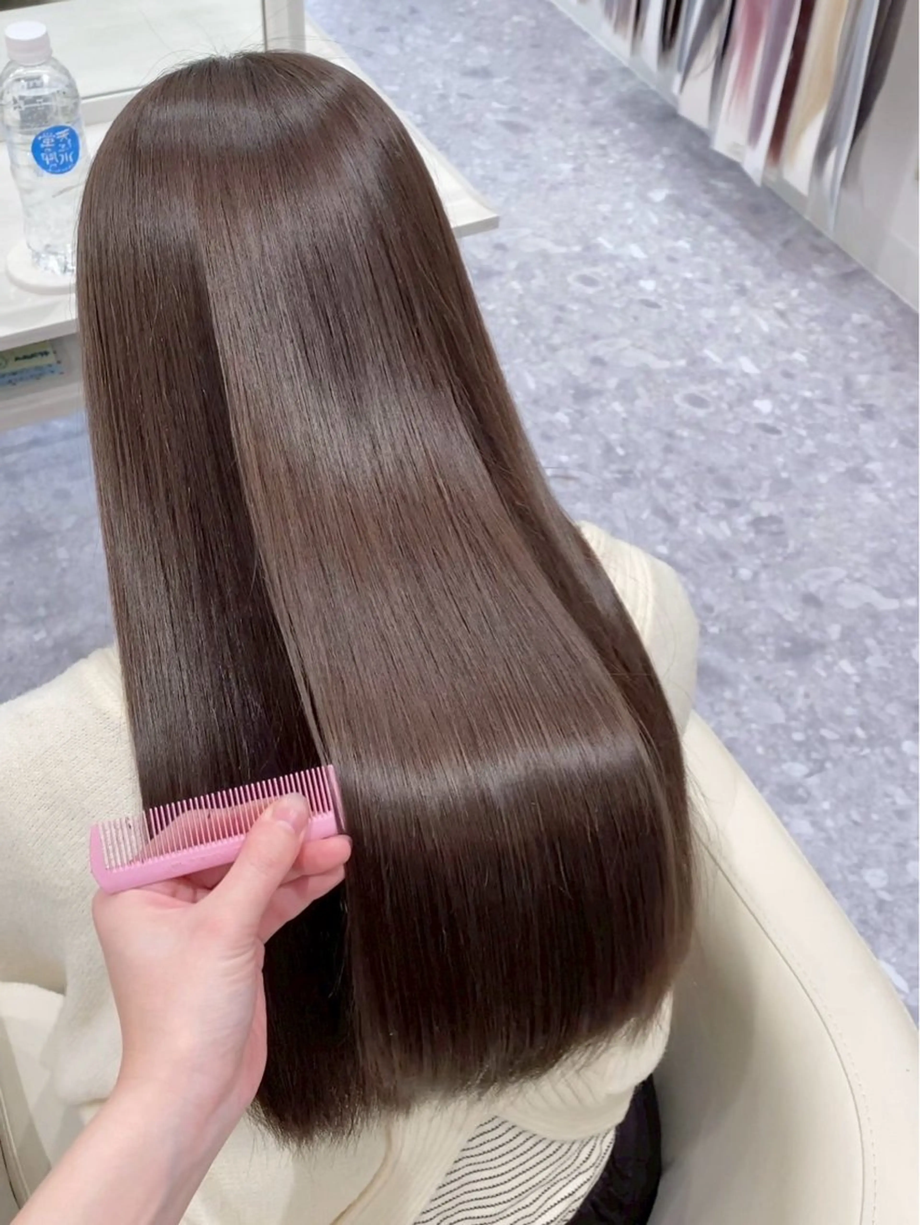 ロング カラー navi 武田葵のヘアスタイル