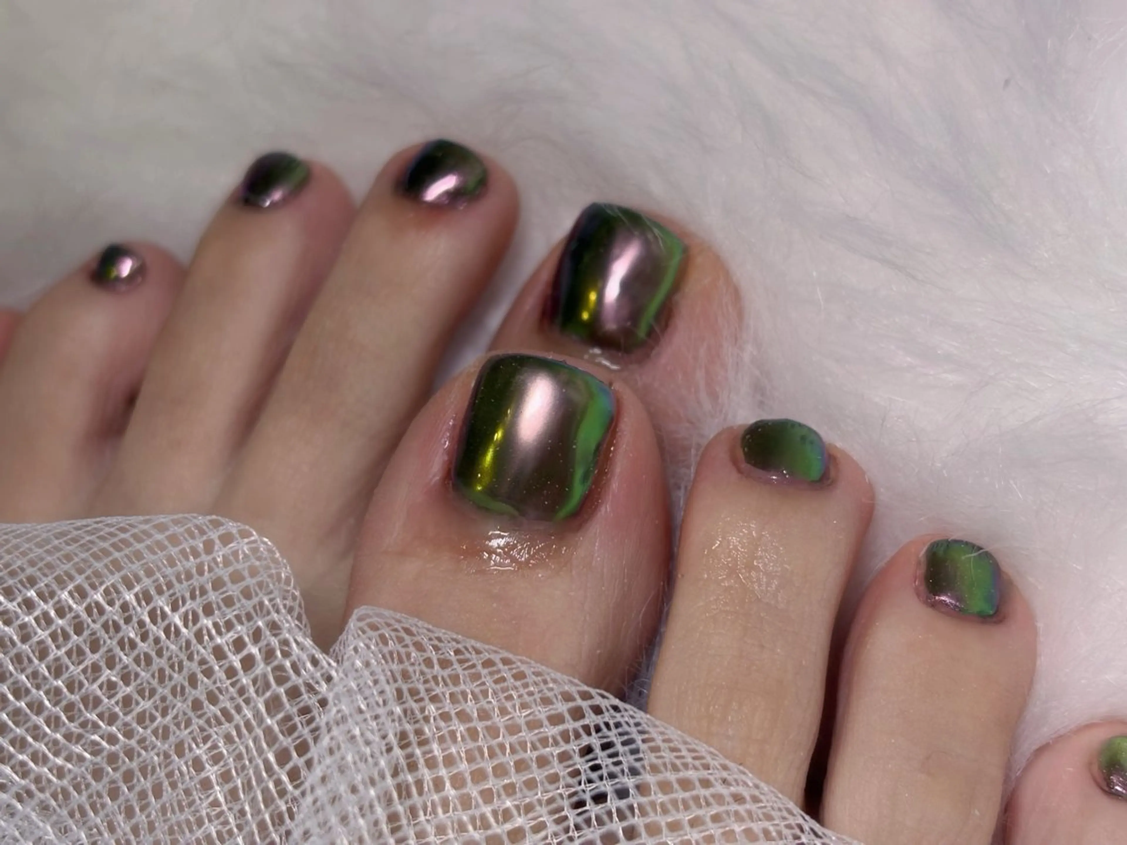 ネイル フットネイル .8 HAREのネイルデザイン