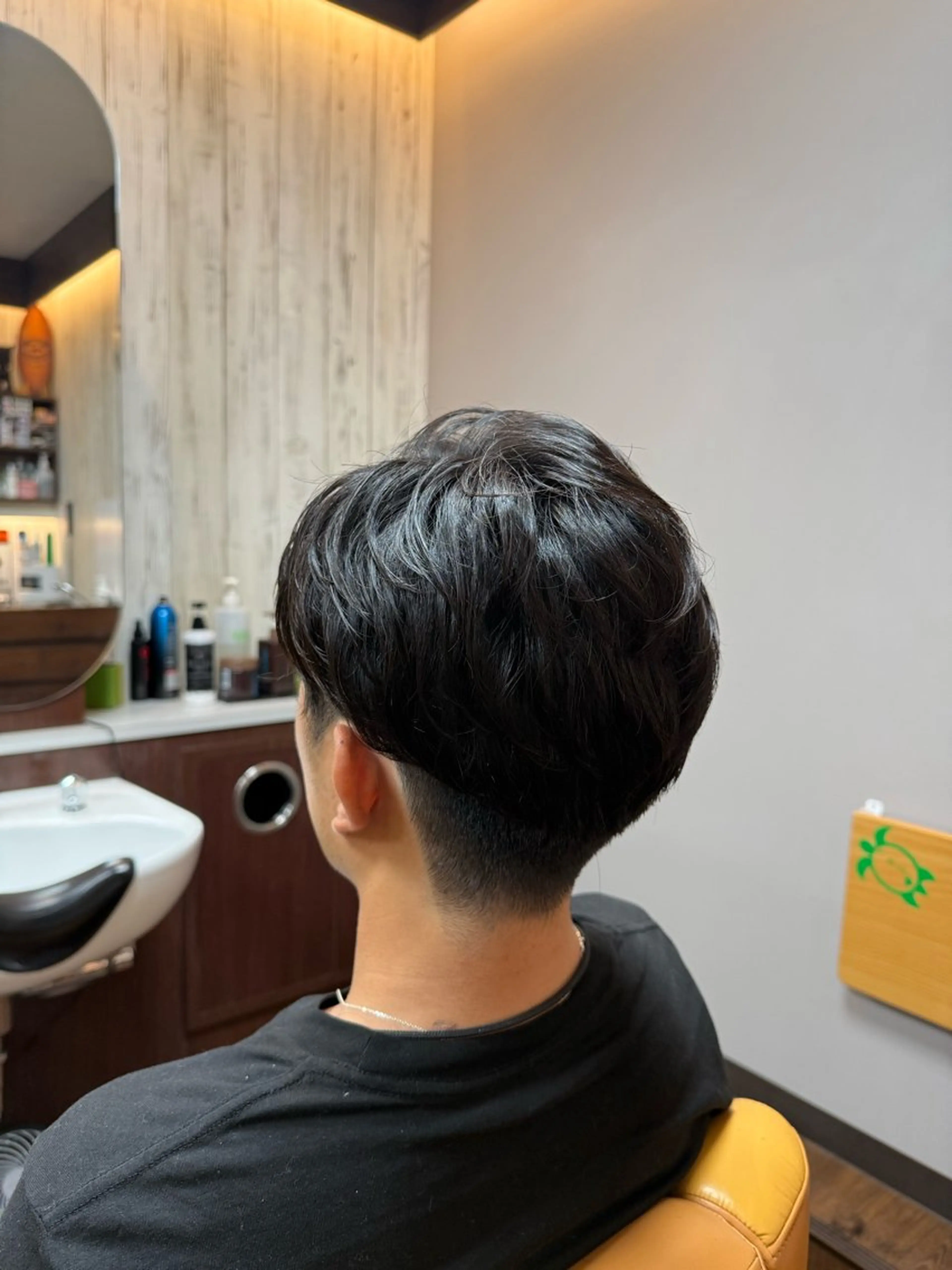 ミディアム パーマ 伊藤 良奈のヘアスタイル