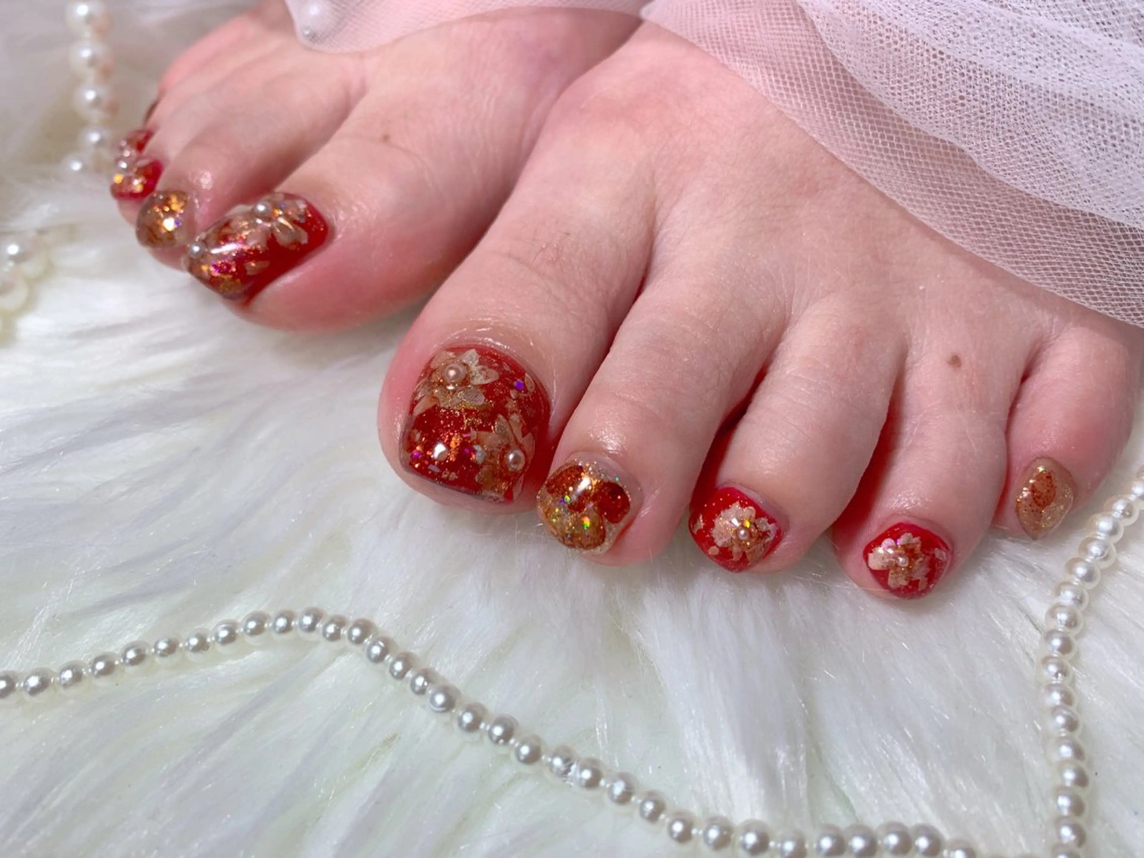 ネイル 高島 夏海のネイルデザイン