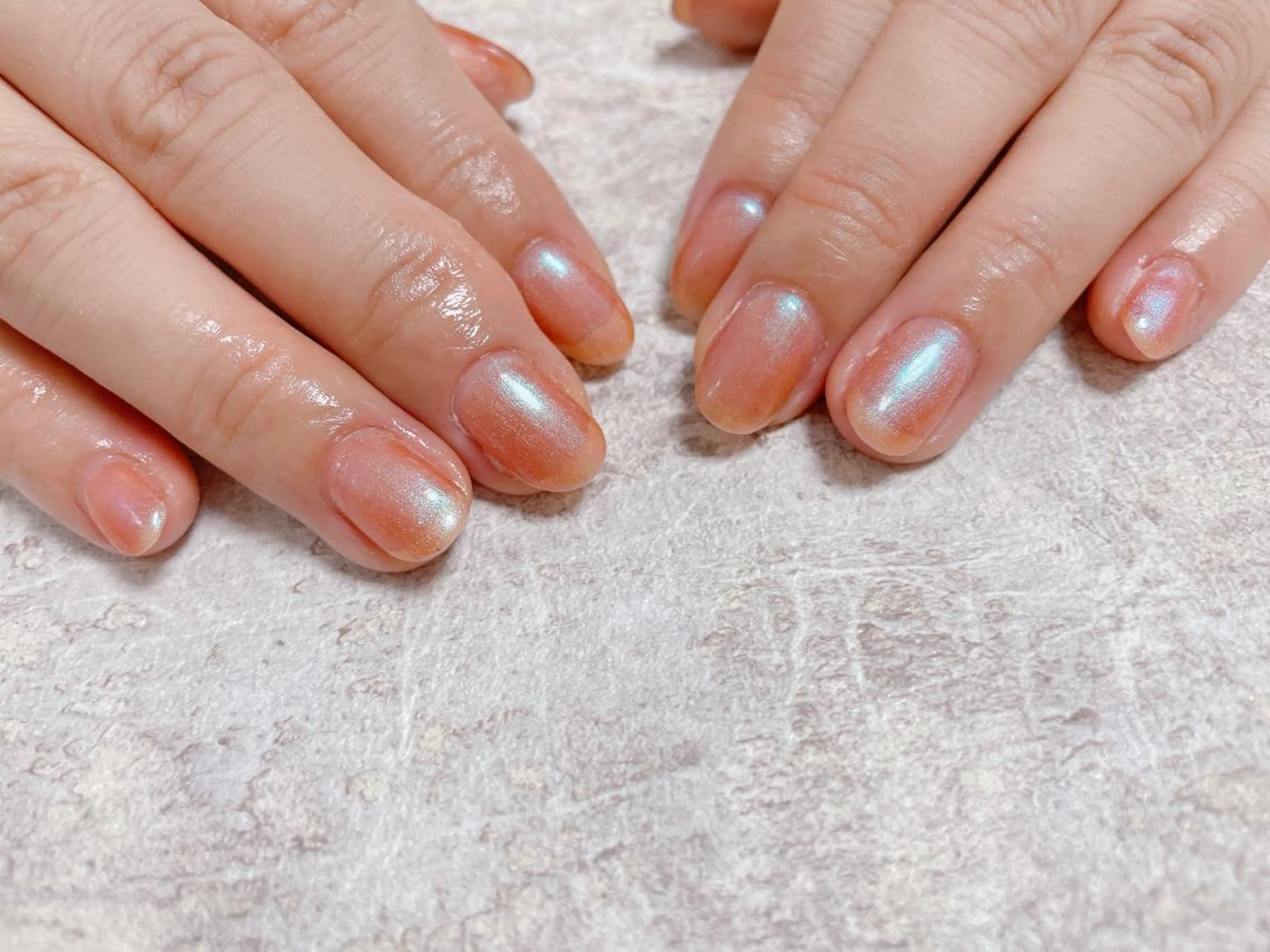 ネイル ラメ(グリッター) ワンカラーネイル kikinail 溝の口のネイルデザイン