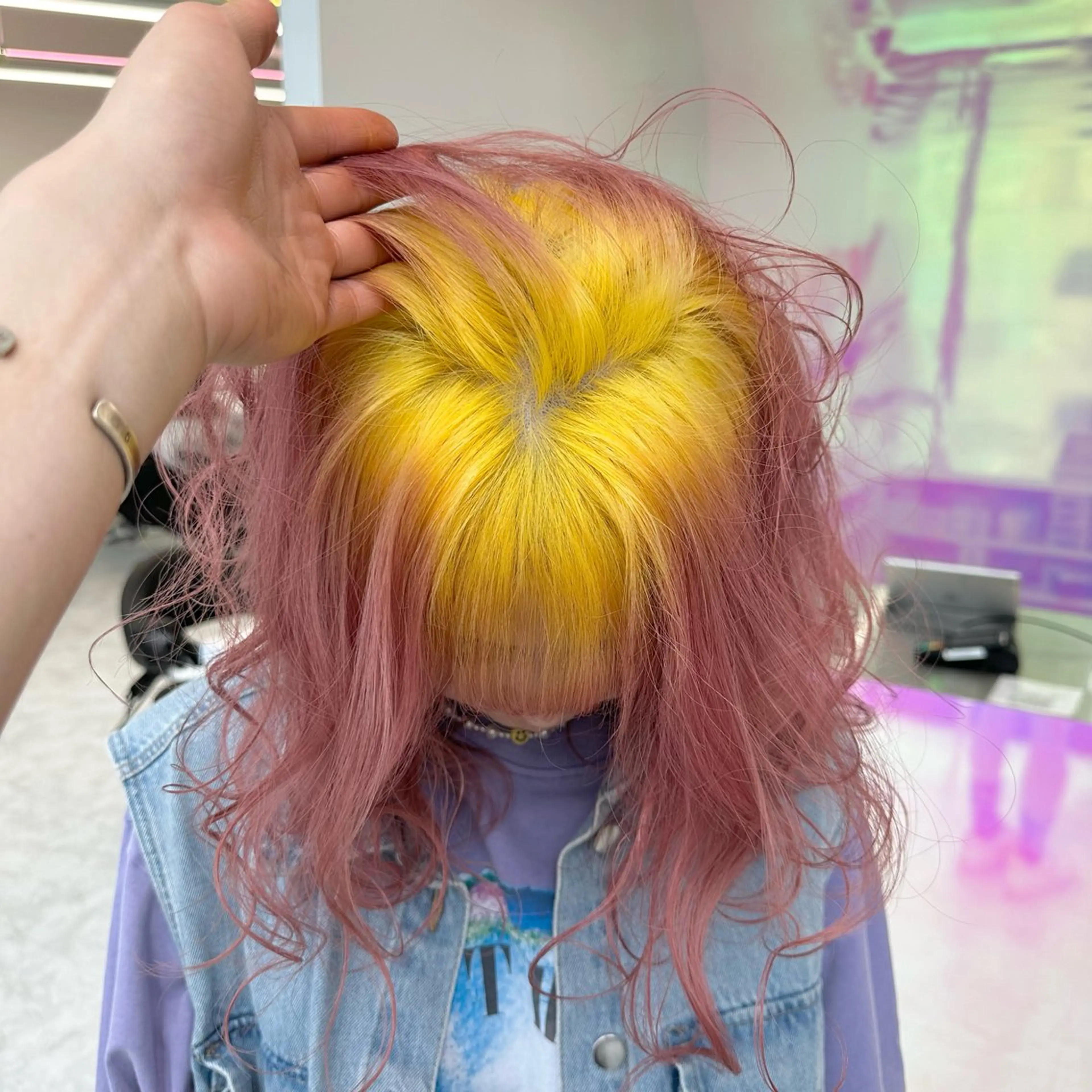 セミロング カラー ヘアアレンジ メンズ ヘアカラー トリートメント ヘッドスパ ヘアセット 🌈トレンドヘア 🌈WATARU🌈のヘアスタイル