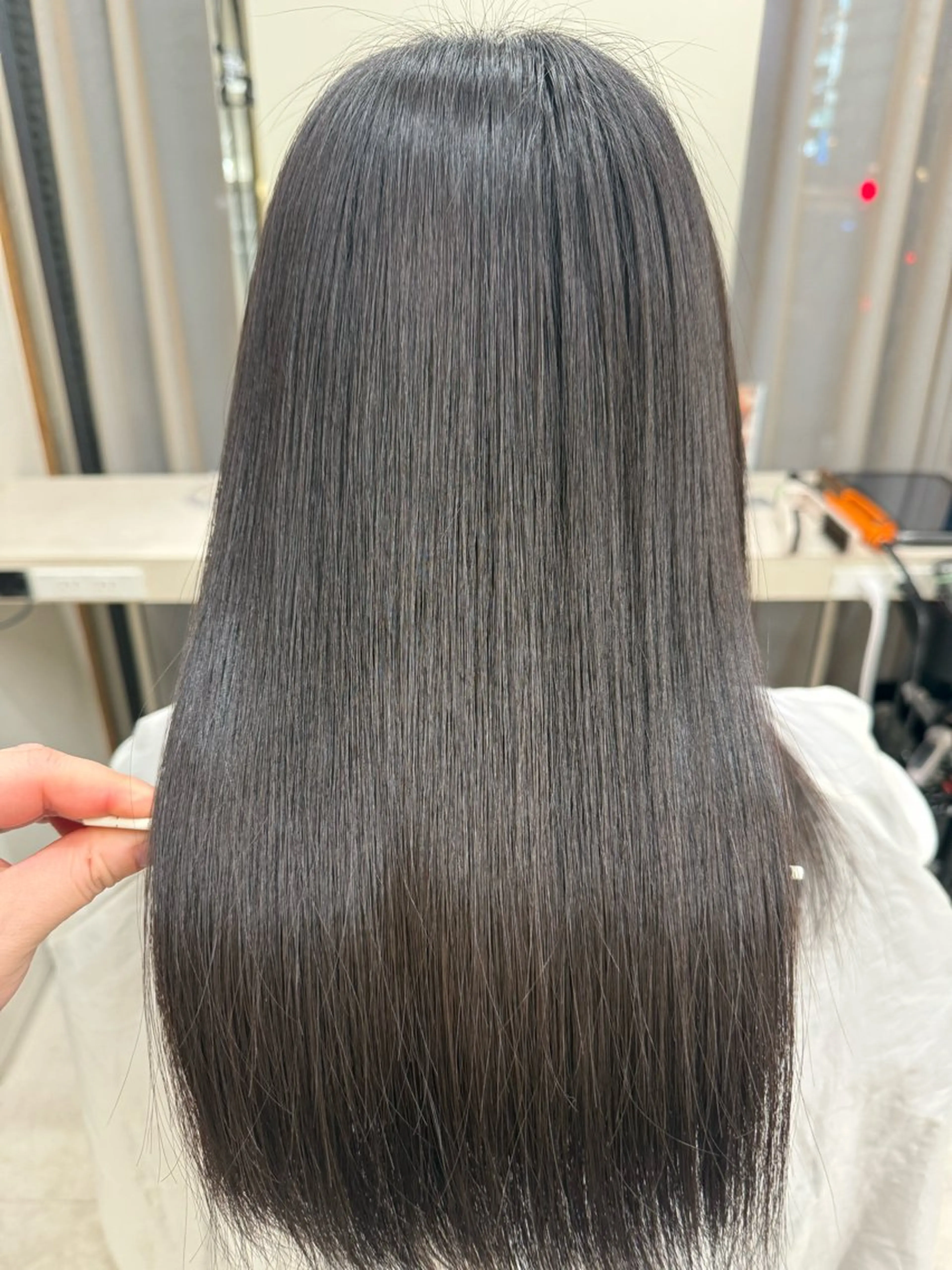 パーマ カット 縮毛矯正 トリートメント ヘッドスパ haru 髪質改善サロンのヘアスタイル