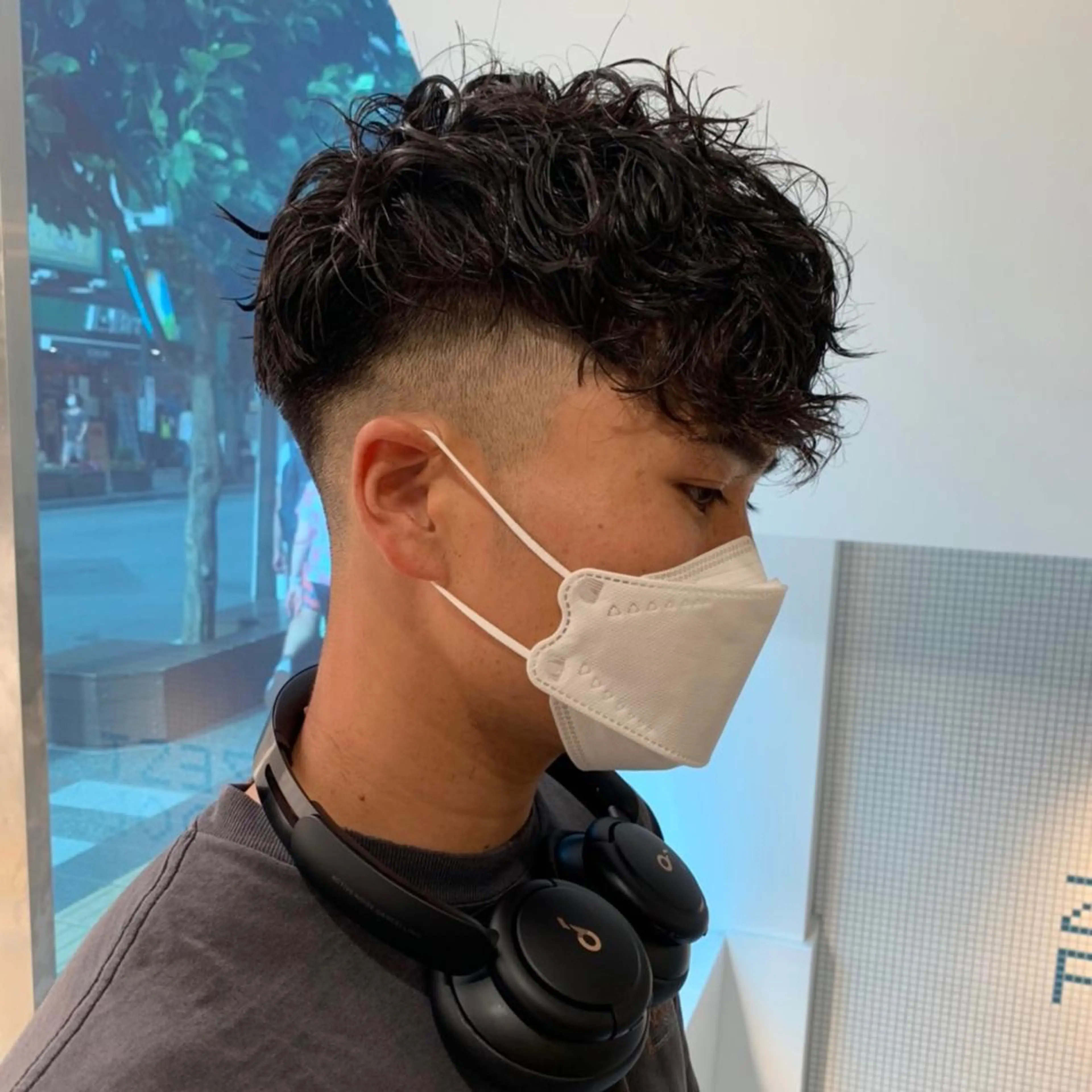 ショート カラー パーマ メンズ 🔥メンズカラー🔥 セヤシュウヘイのヘアスタイル