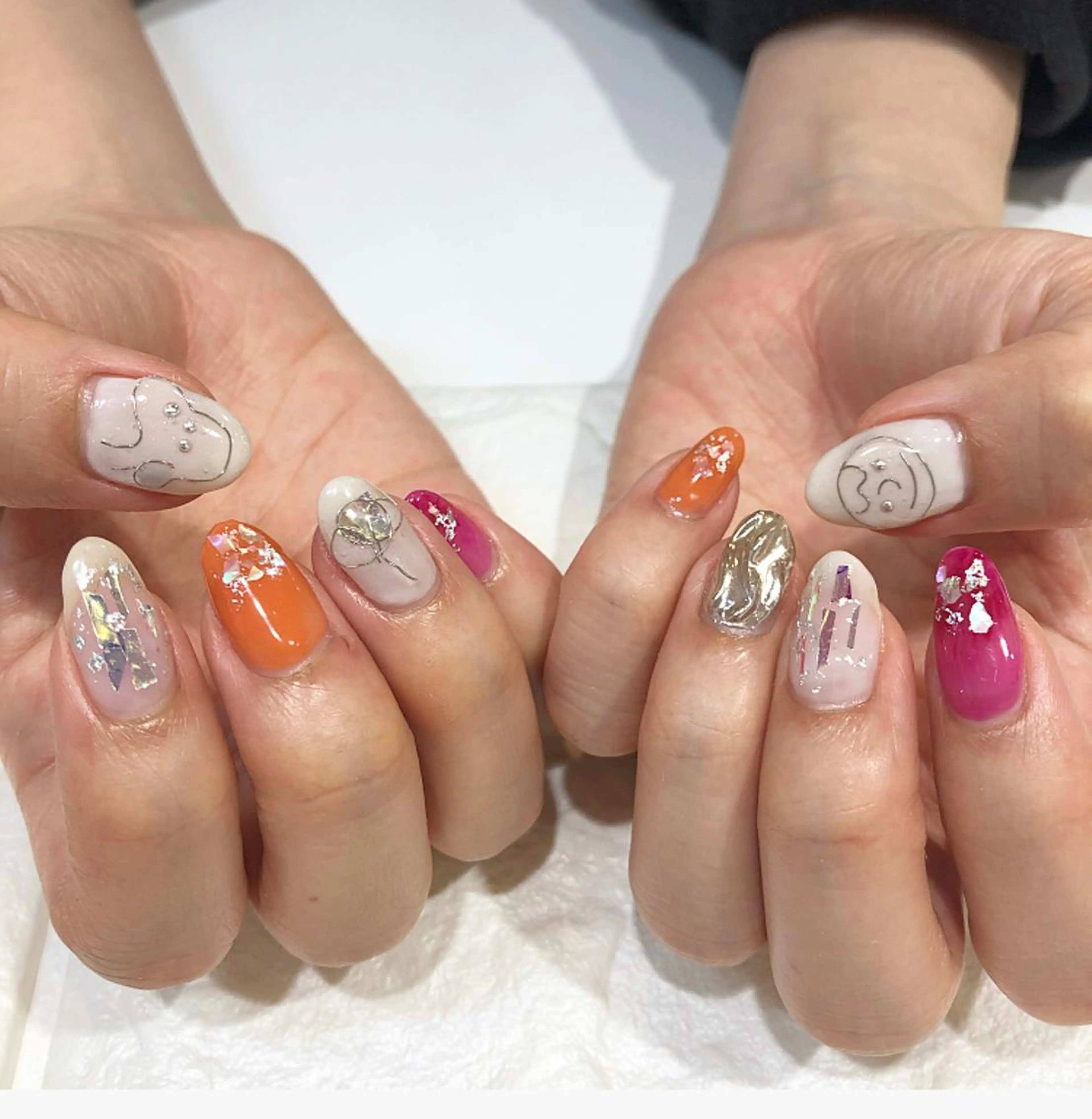 ネイル アートネイル rina eye&nailのマツエク・マツパデザイン