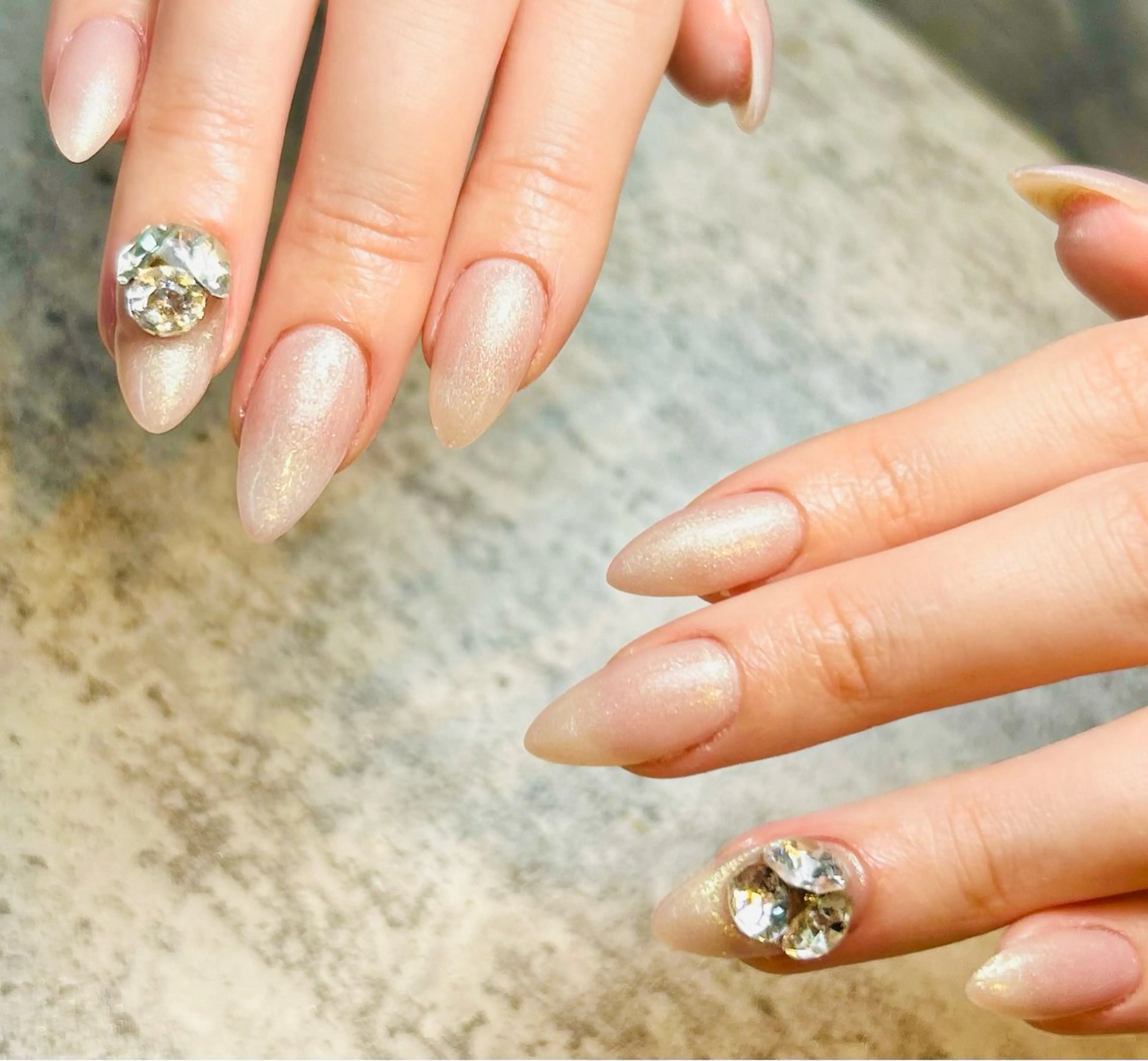 ネイル ワンカラーネイル 東十条muumii ネイルまつ毛のネイルデザイン