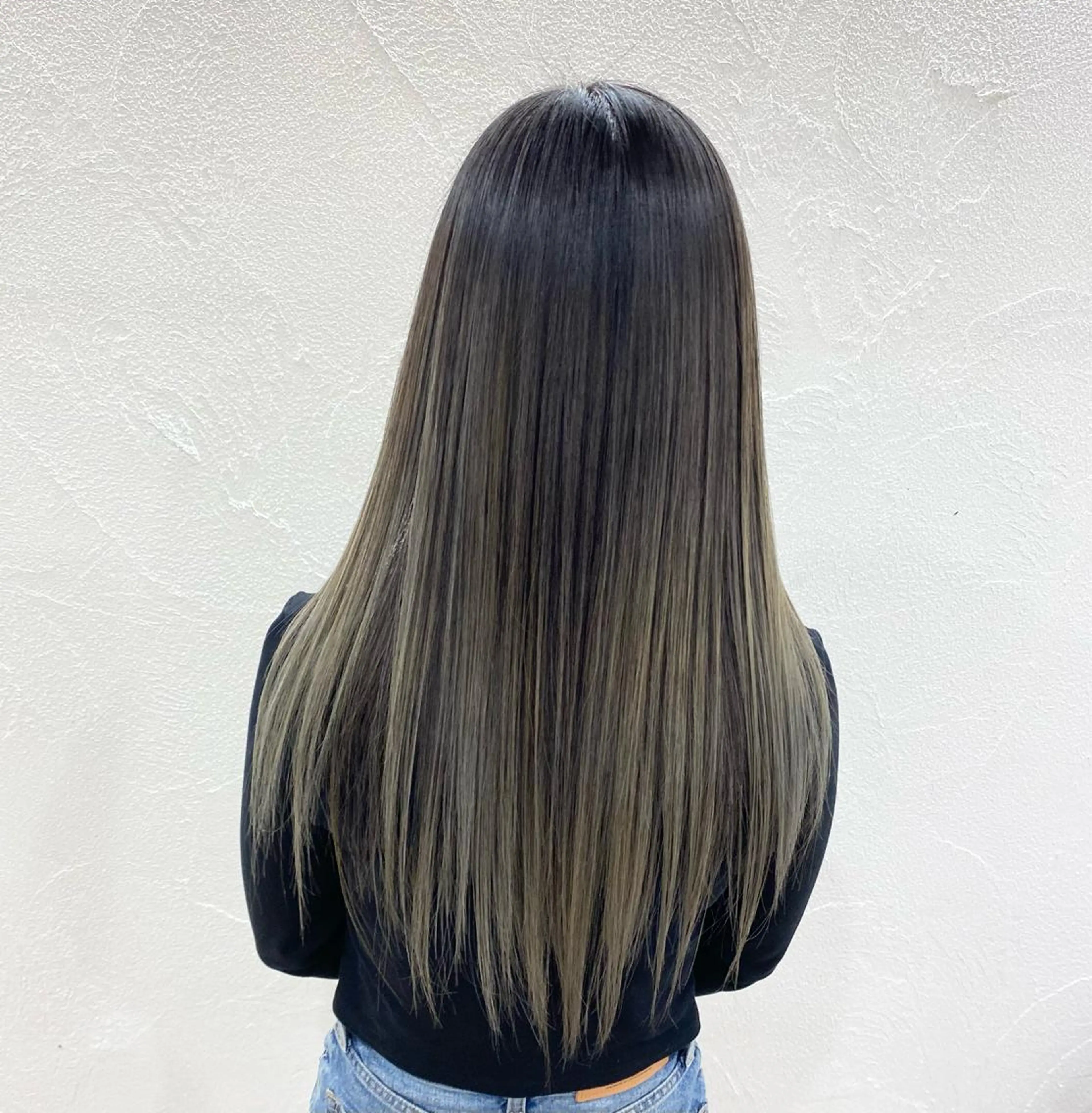 縮毛矯正ストレート+トリートメントの写真