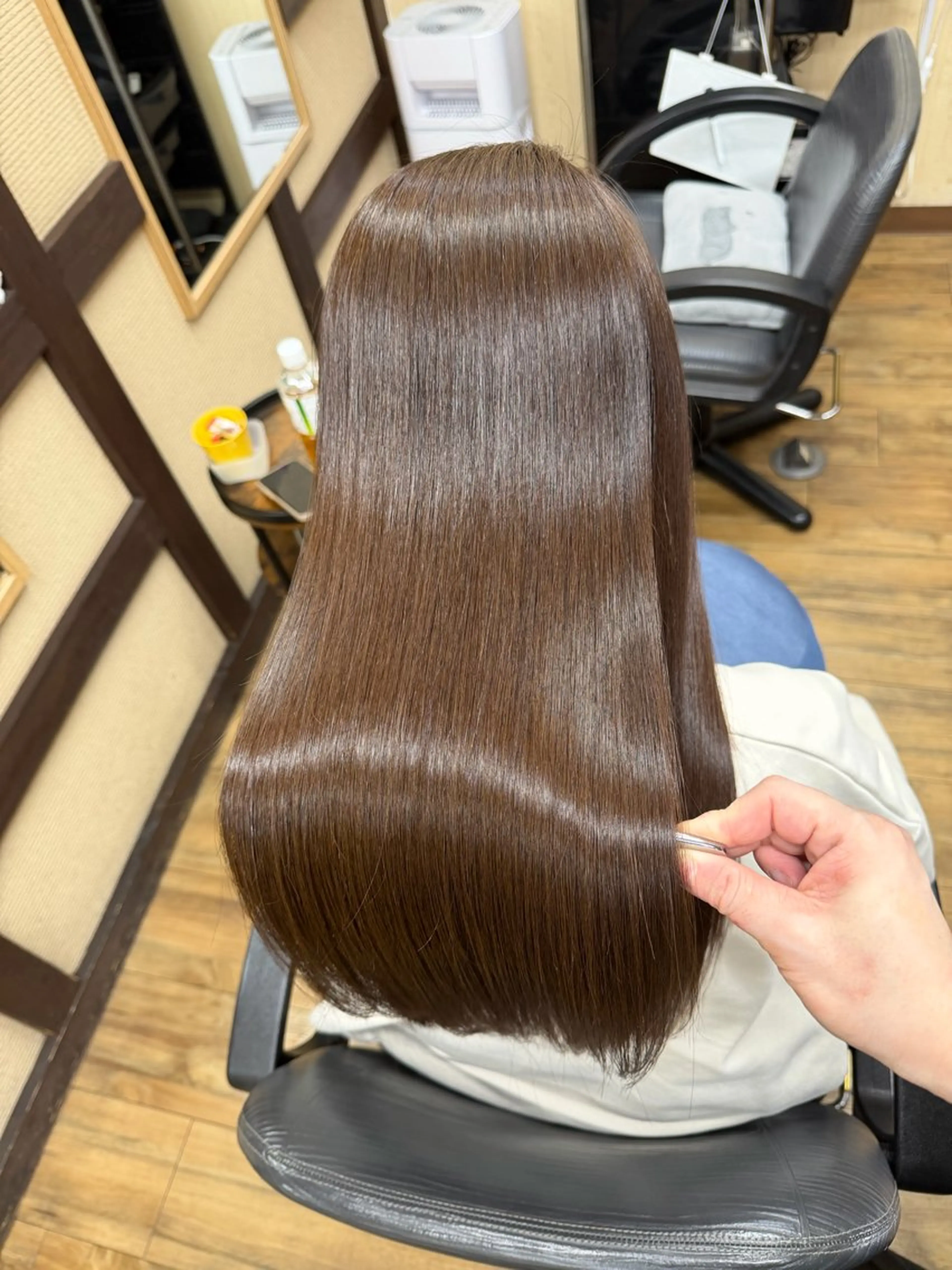 柔らかい質感ジェル矯正(縮毛矯正/髪質改善)の写真