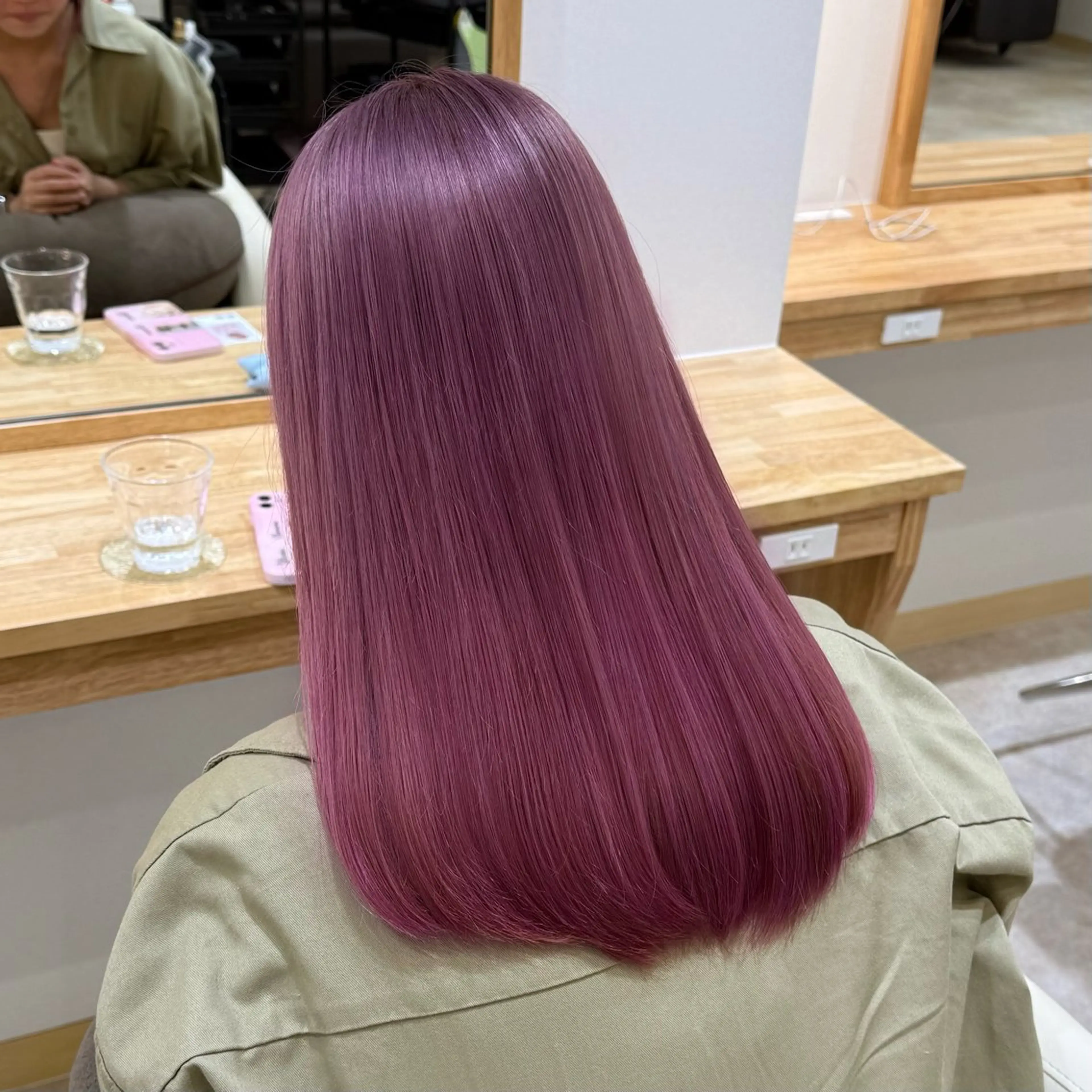 ロング カラー ヘアカラー 柔らかいcolor ￤韓国￤🩰マユ🩰のヘアスタイル