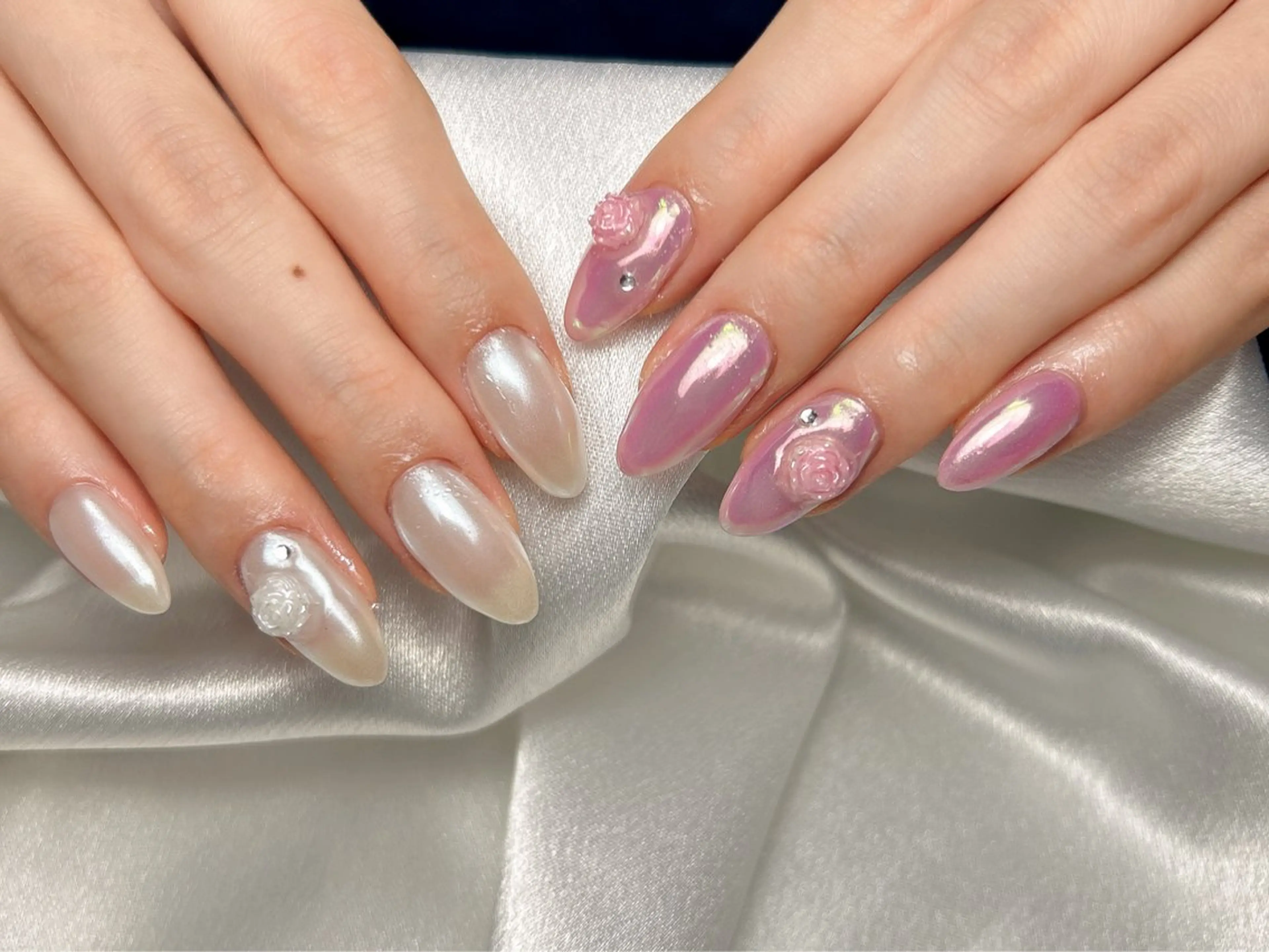 ネイル ハンドネイル ❤️ aura❤️のネイルデザイン