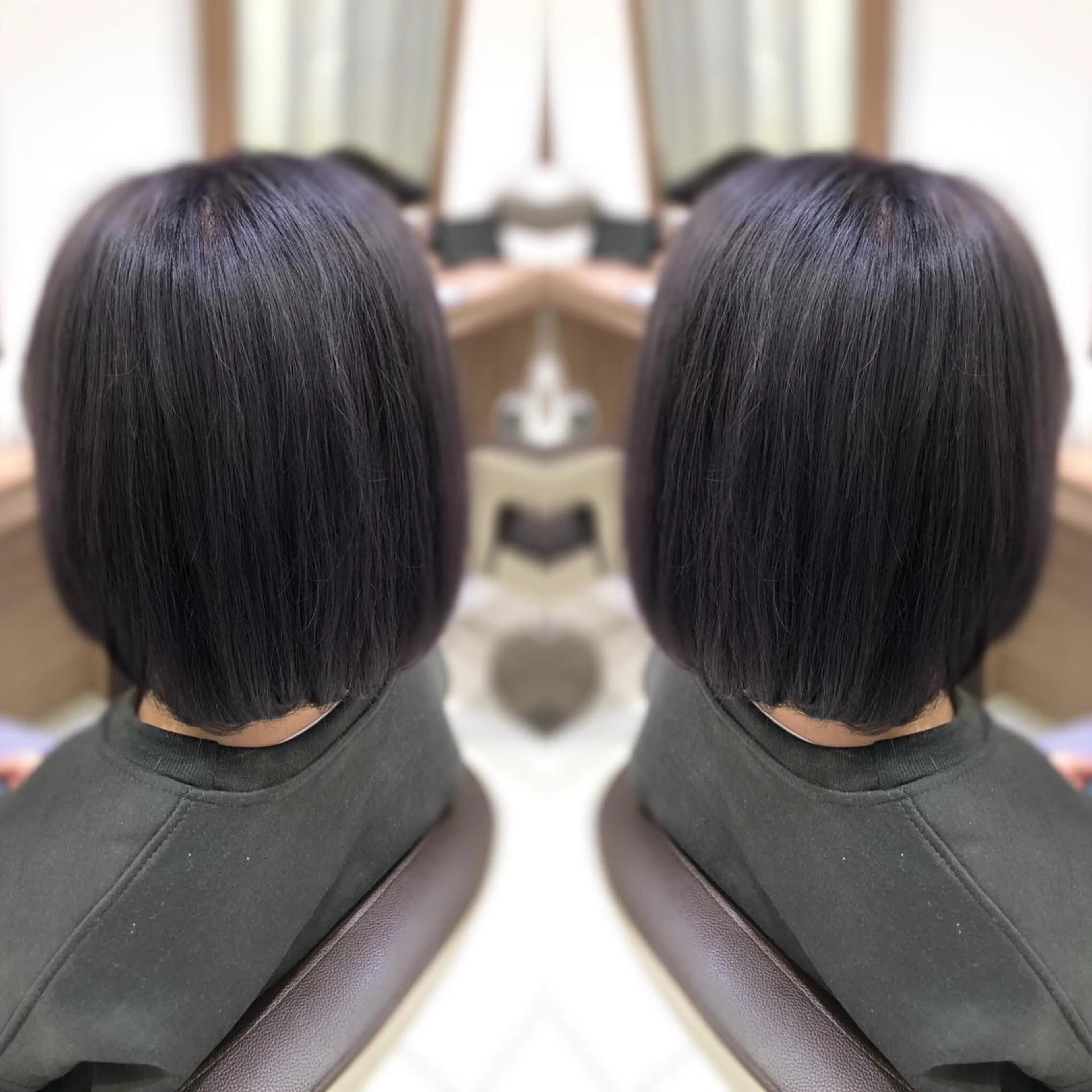 ミディアム カラー 韓国レイヤー×透明感 カラー/山崎一輝のヘアスタイル