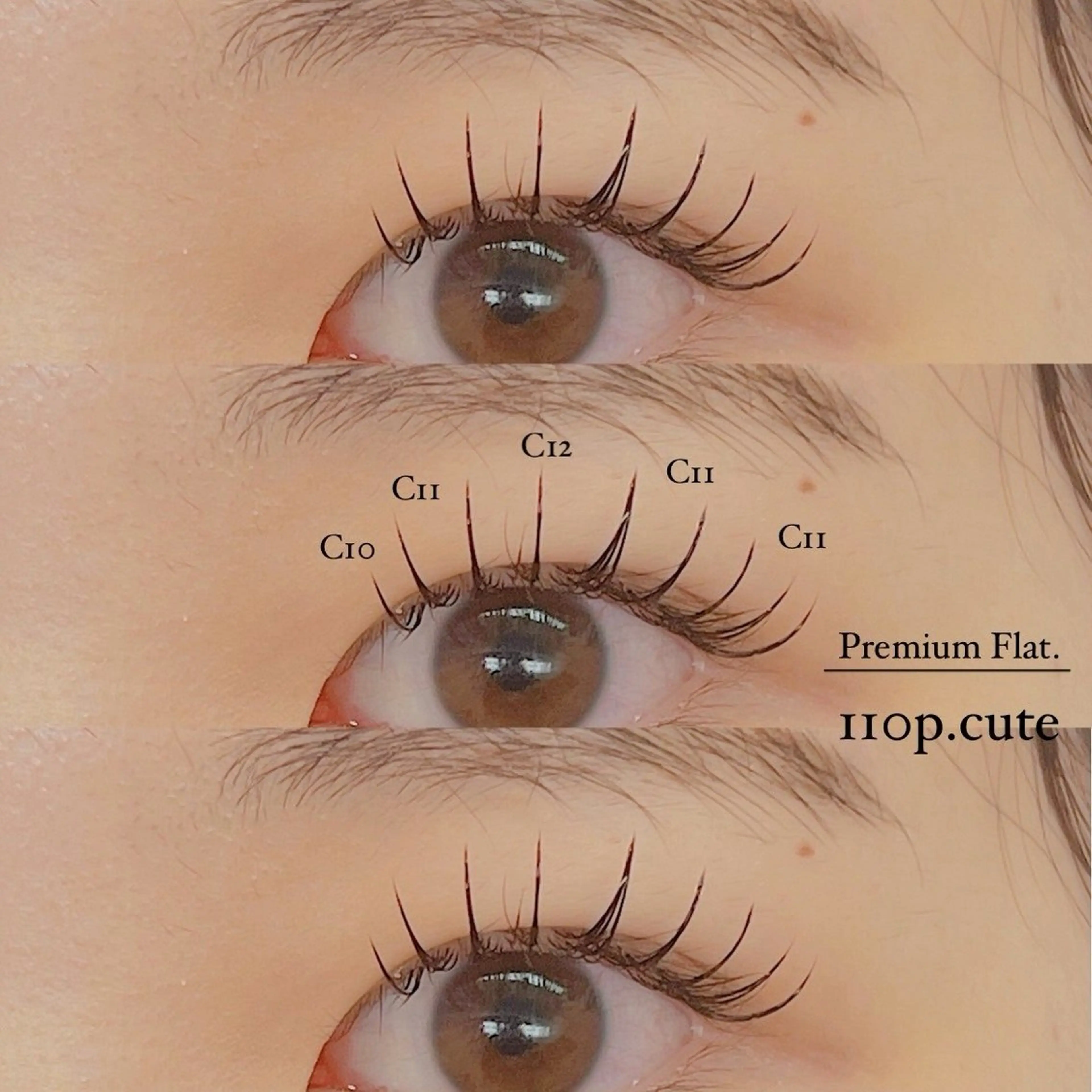 マツエク・マツパ eye＋nano所属・韓国風束感まつ毛🩵 Nozomiの眉毛・アイブロウイメージ