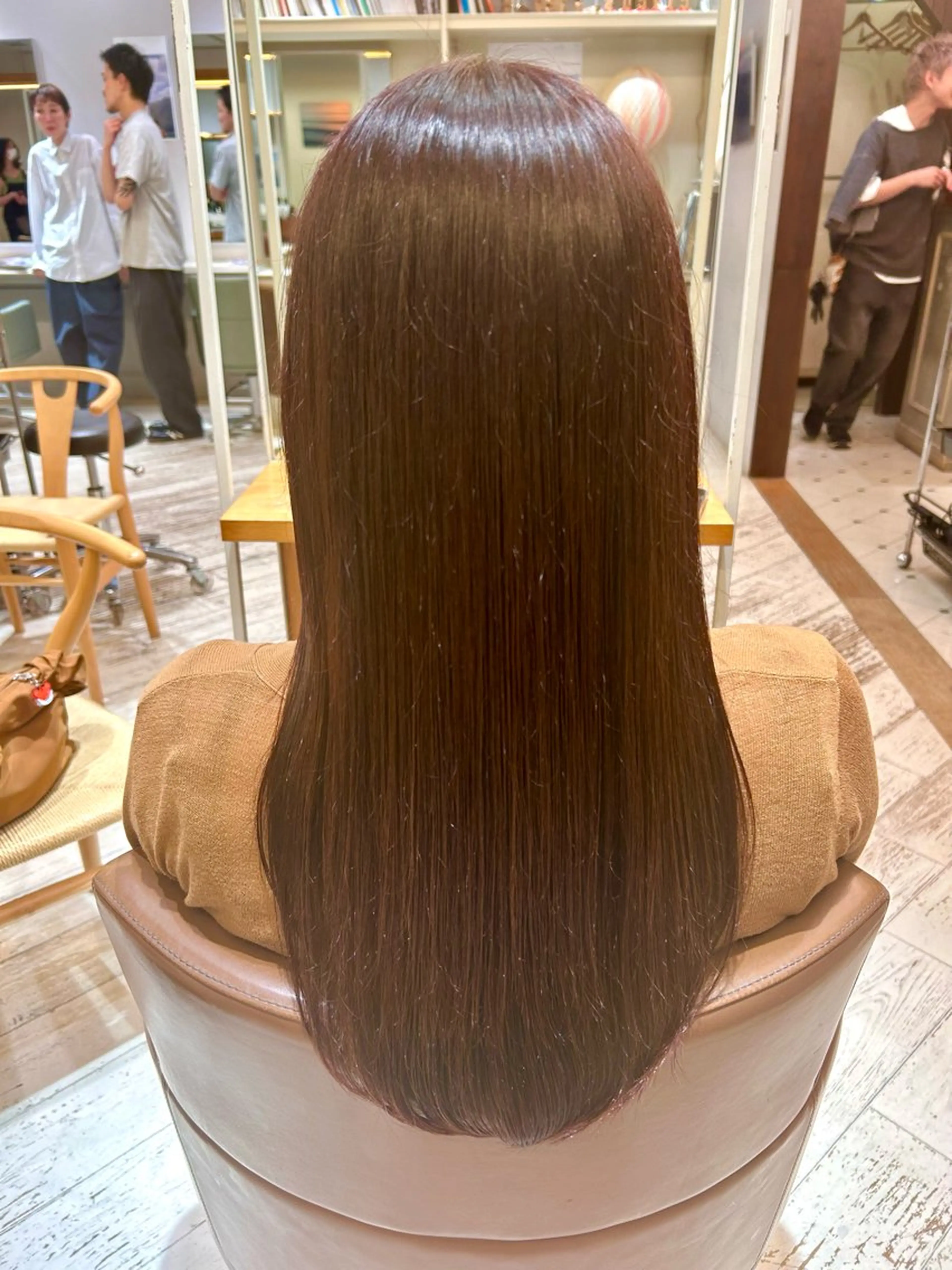 カラー ブラウンカラー 🎀ショート、ボブ✨ KIMIYOのヘアスタイル