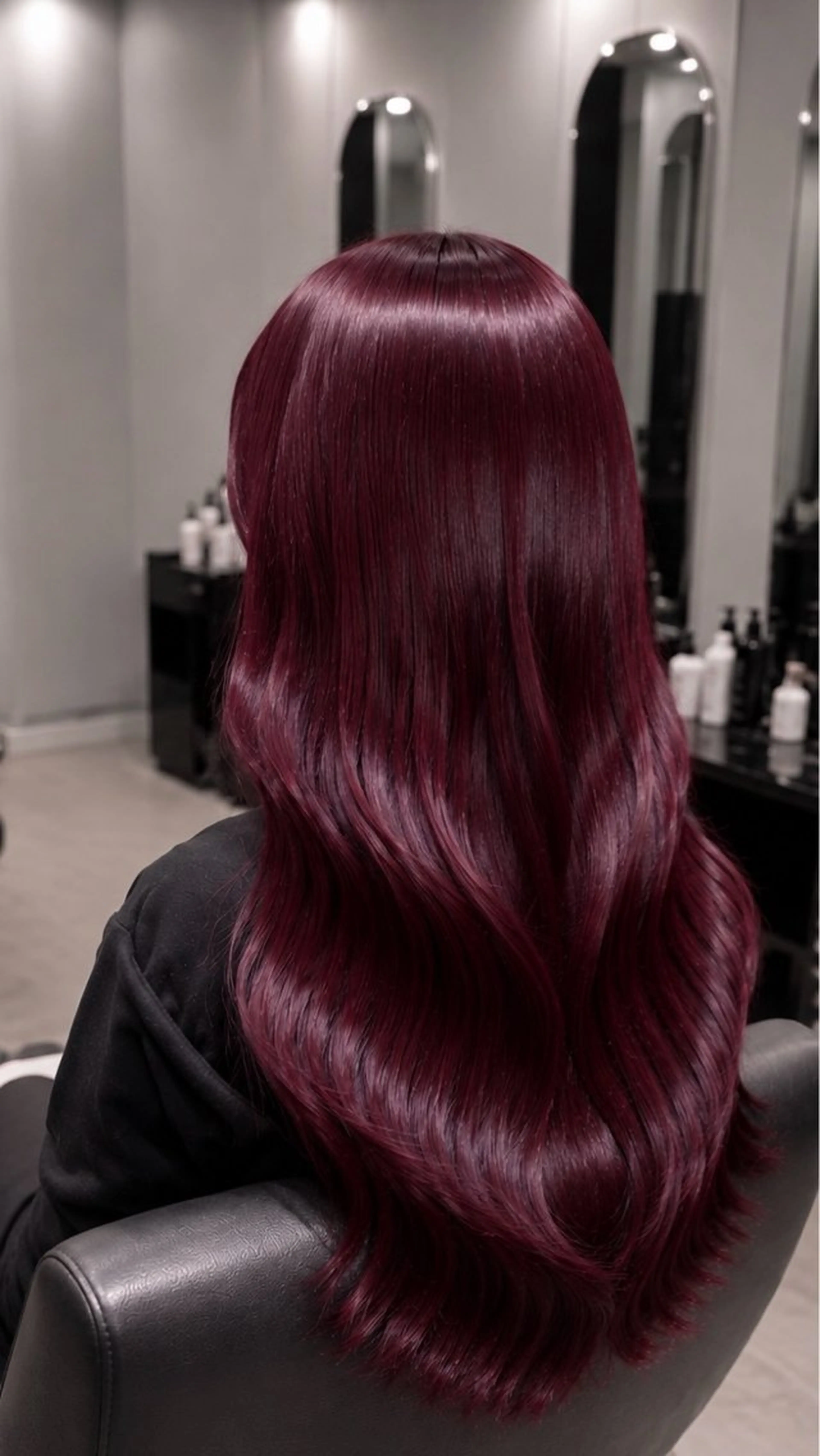 ロング カラー カット ヘアカラー トリートメント 髪質改善 / 暖色カラー/井上未悠のヘアスタイル