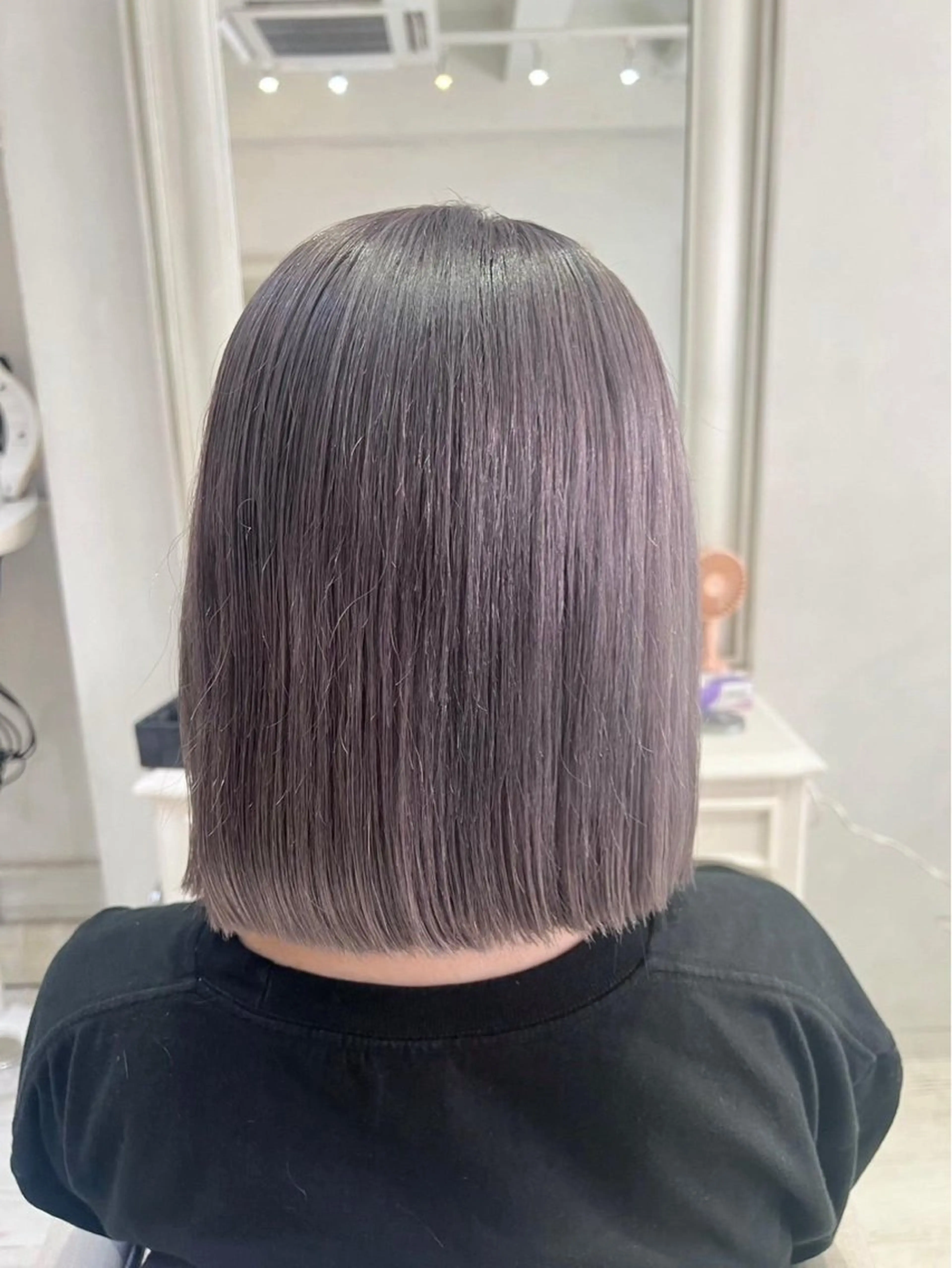 ミディアム 🫧縮毛矯正支持率 No.1 ほのか🫧のヘアスタイル