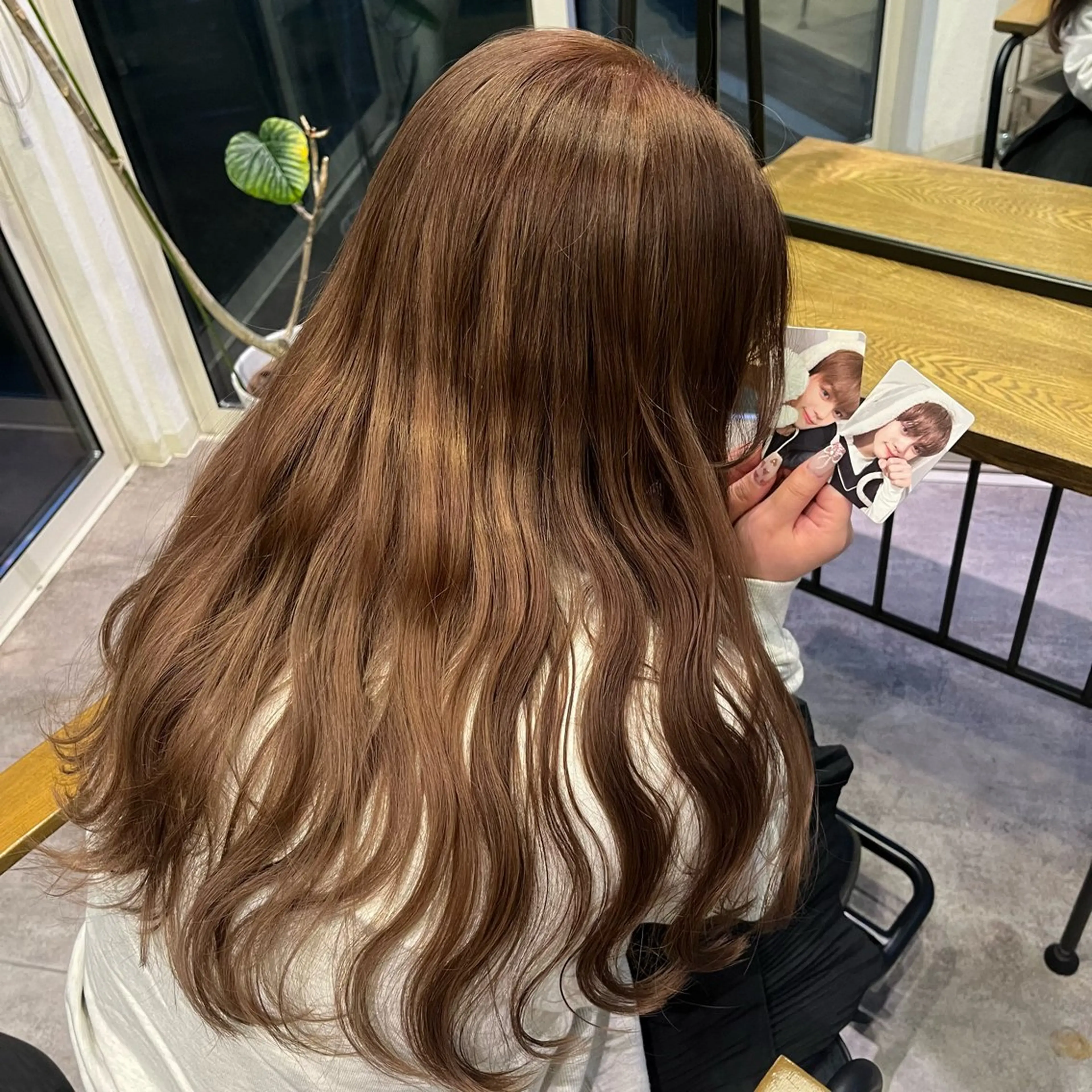 ロング カラー ブリーチ カットモデル✂️ ゆうかのヘアスタイル