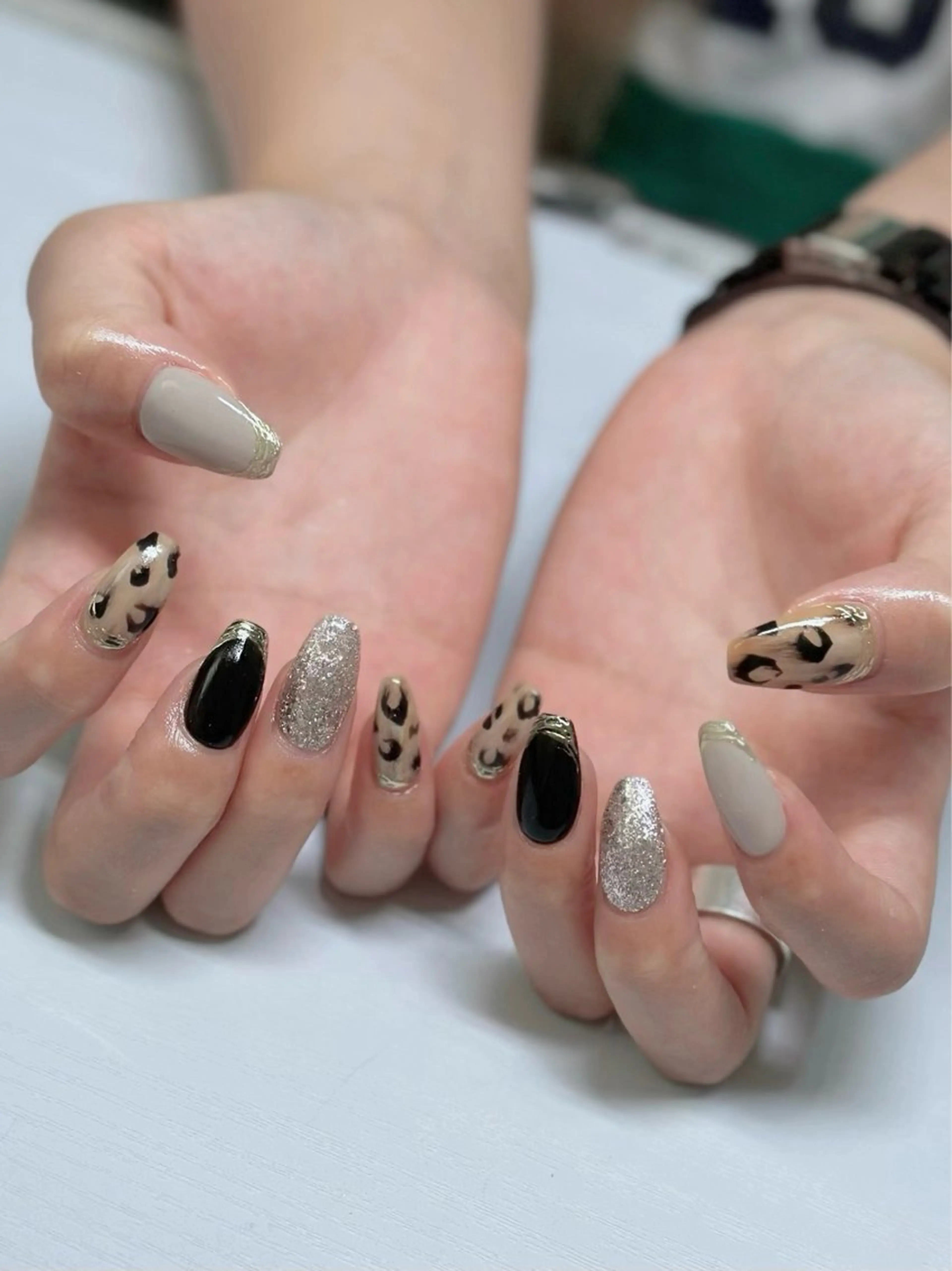 ネイル アートネイル ミラーネイル 持ち込み nyasu nailのネイルデザイン